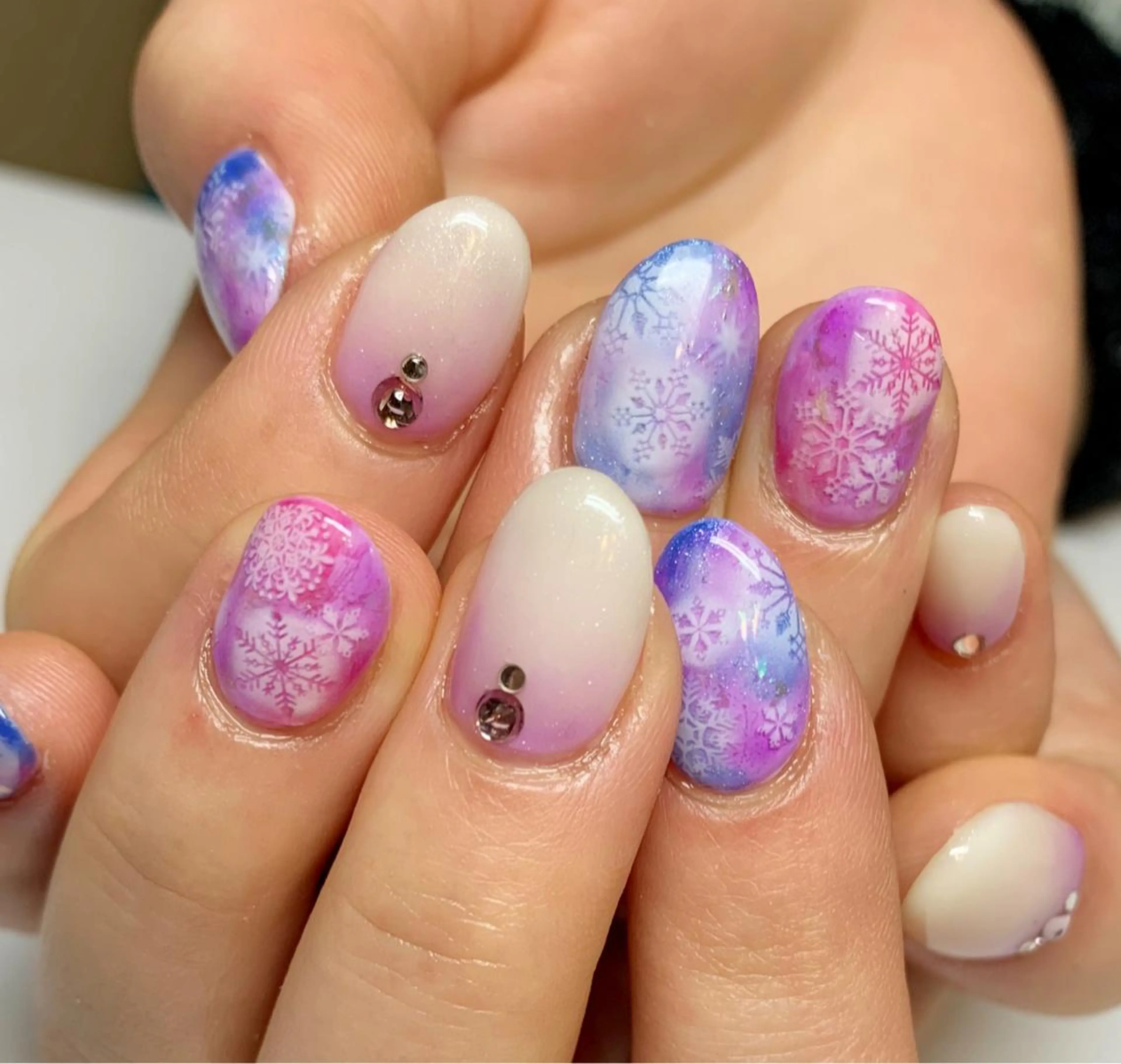 ネイル ジェルネイル 持ち込み Nail salon Ramo所属・松田 祥子のネイルデザイン