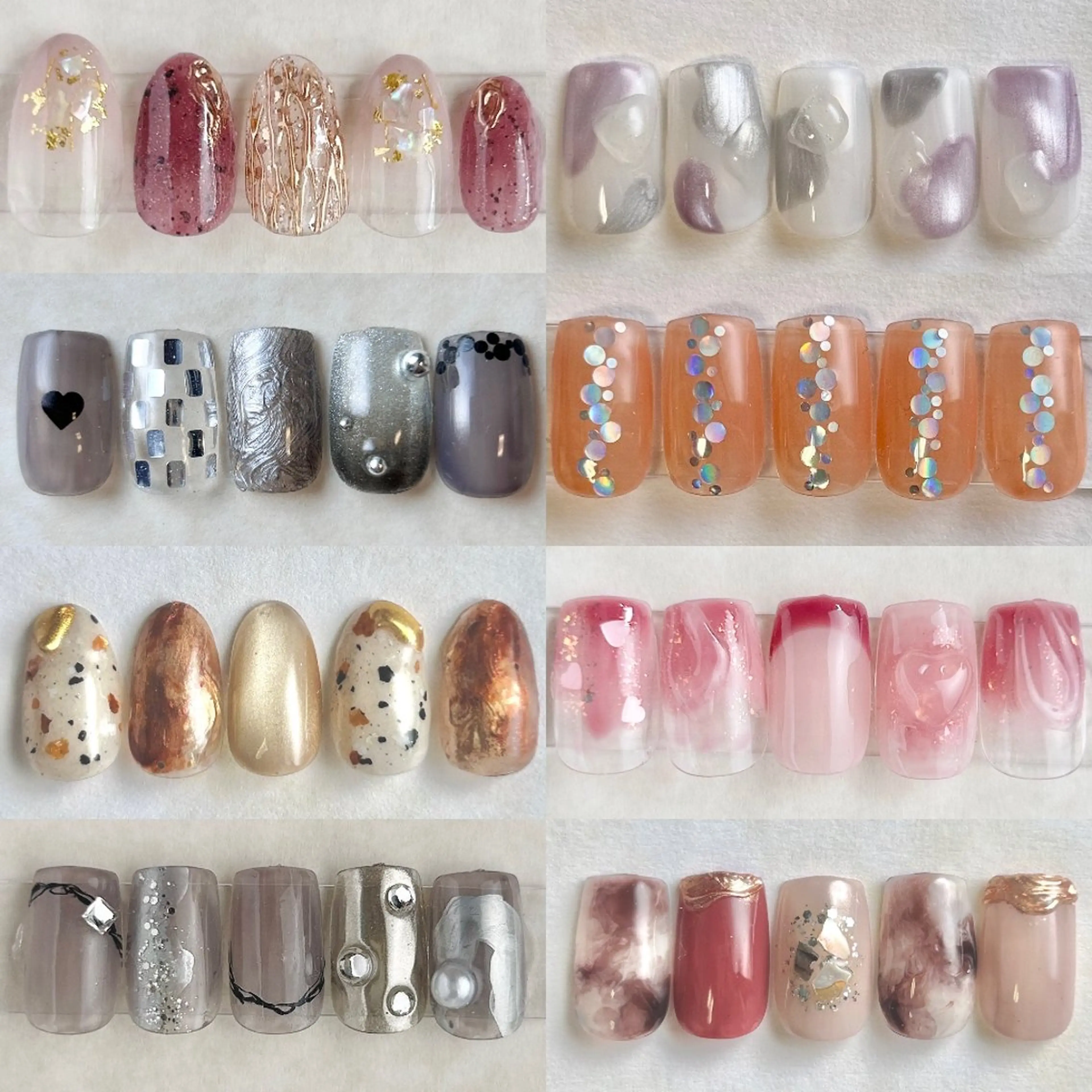 ネイル アートネイル ジェルネイル マグネットネイル ニュアンスネイル ワンカラーネイル ハンドネイル muum_nail 新宿2分 三丁目1分のネイルデザイン