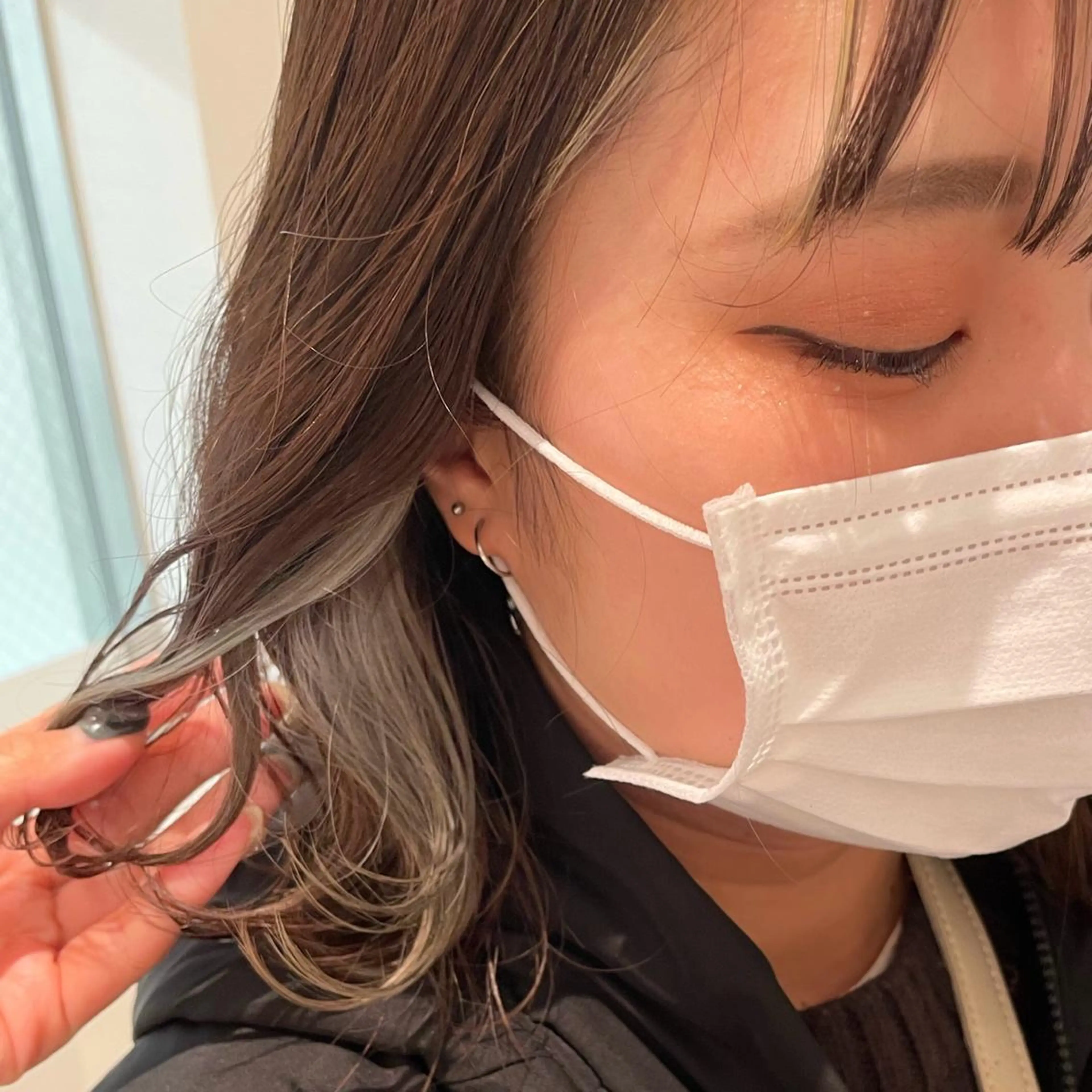 ミディアム 💗モデルカット 募集中のヘアスタイル