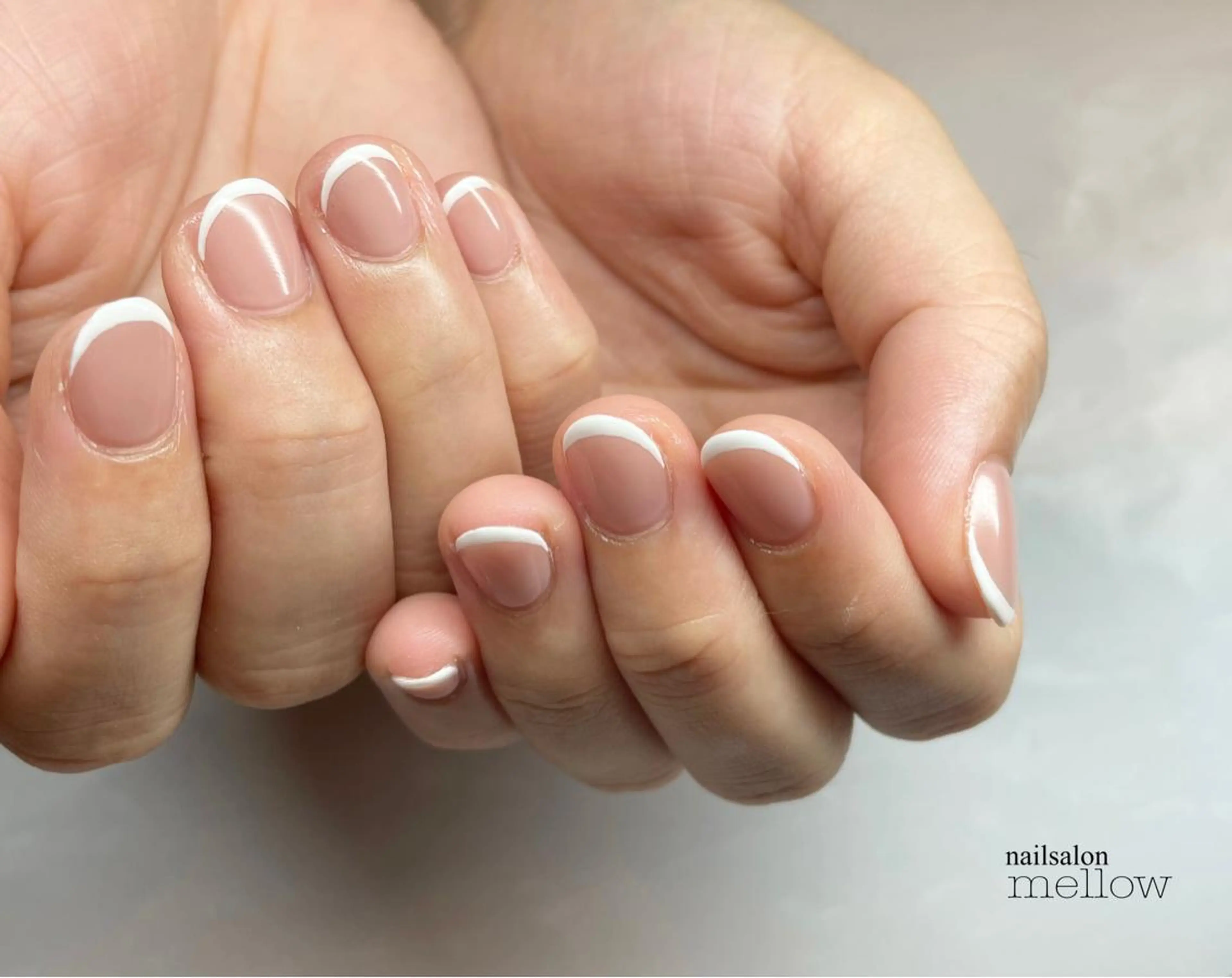 ネイル フレンチネイル 大山 浩美のネイルデザイン