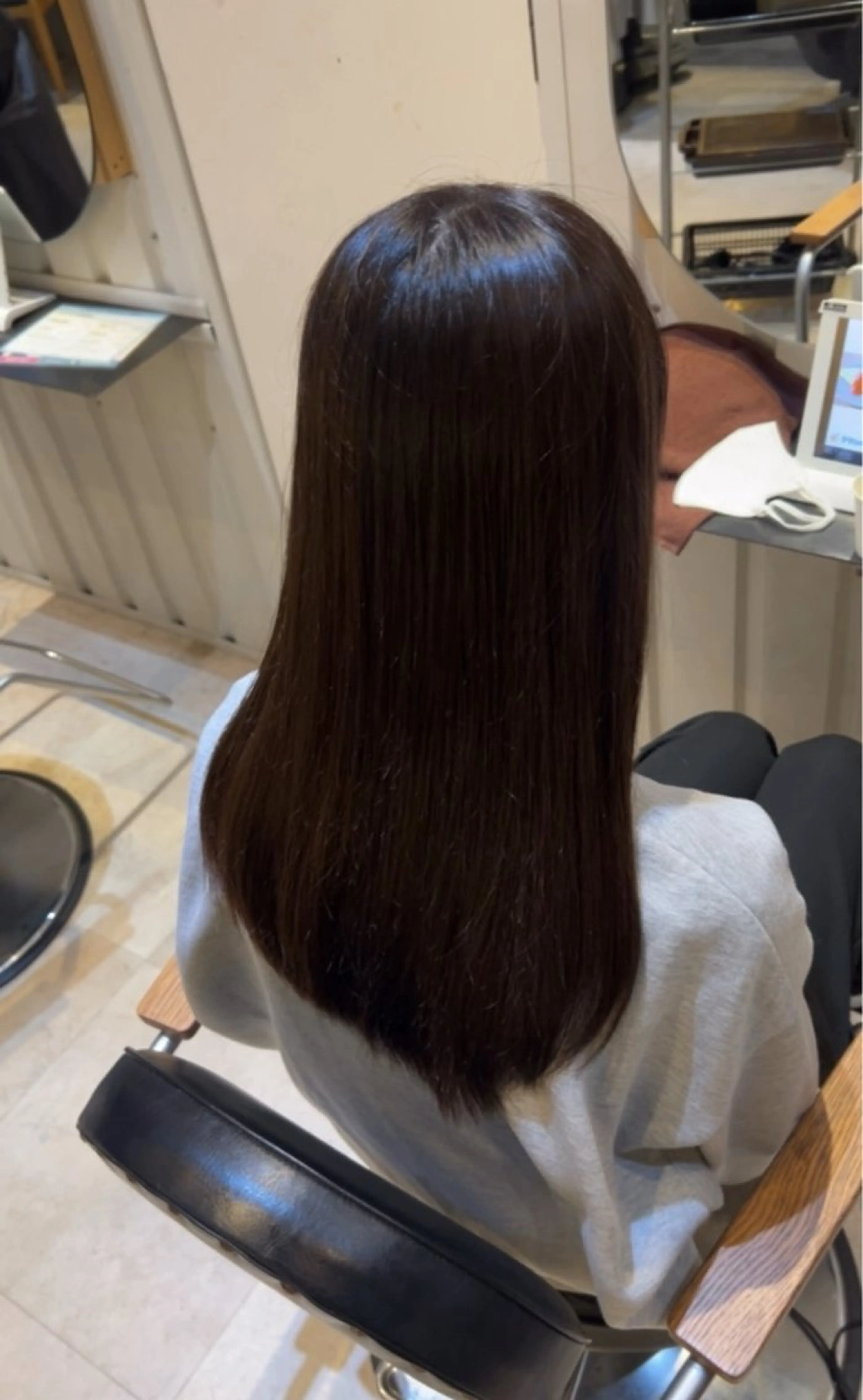 カラー グレージュ ヘアカラー トリートメント La fith hair fun 池袋店所属・白髪染めカラー/ 赤み消し HIROのヘアスタイル