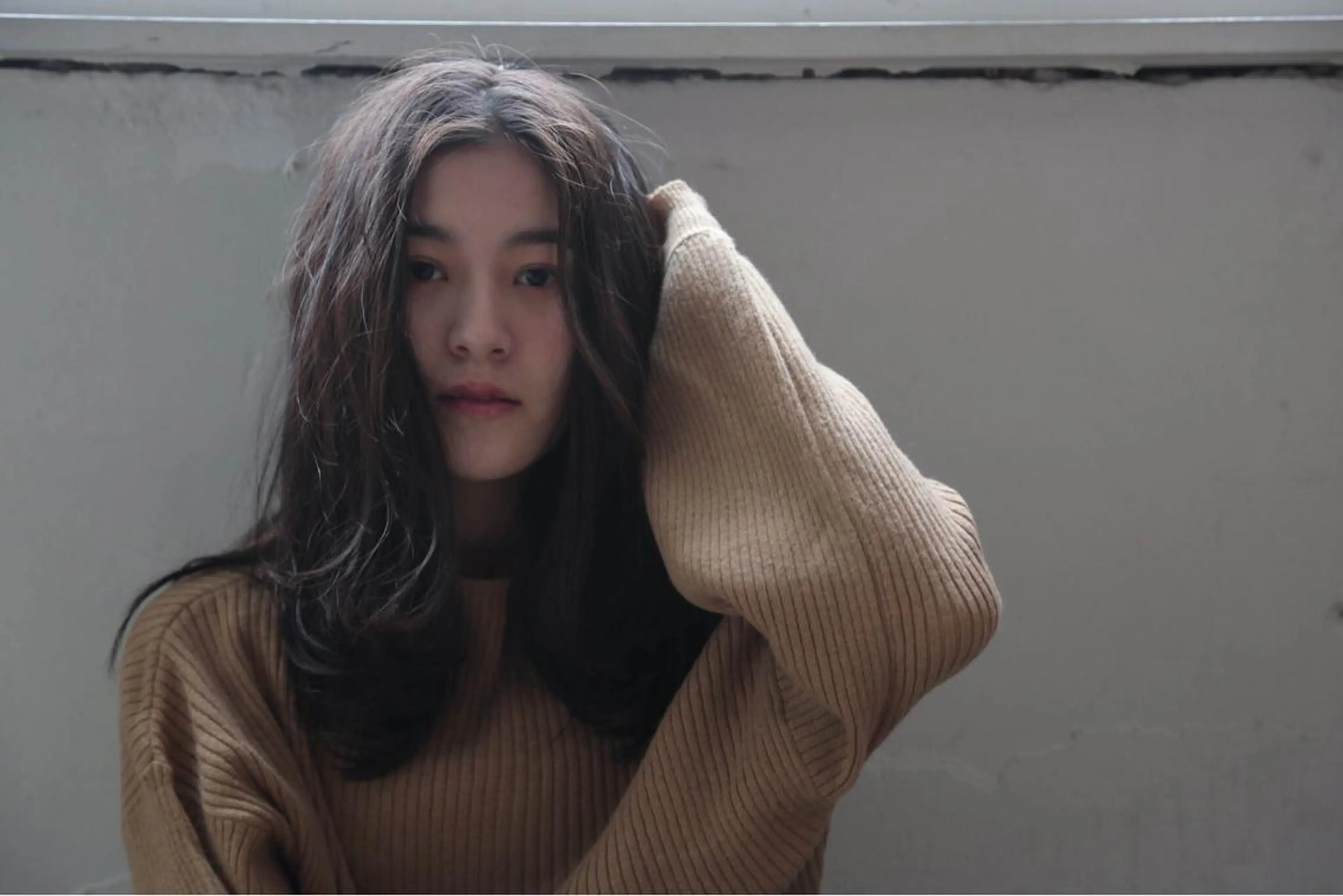 ロング ロング 江原 彩華のヘアスタイル