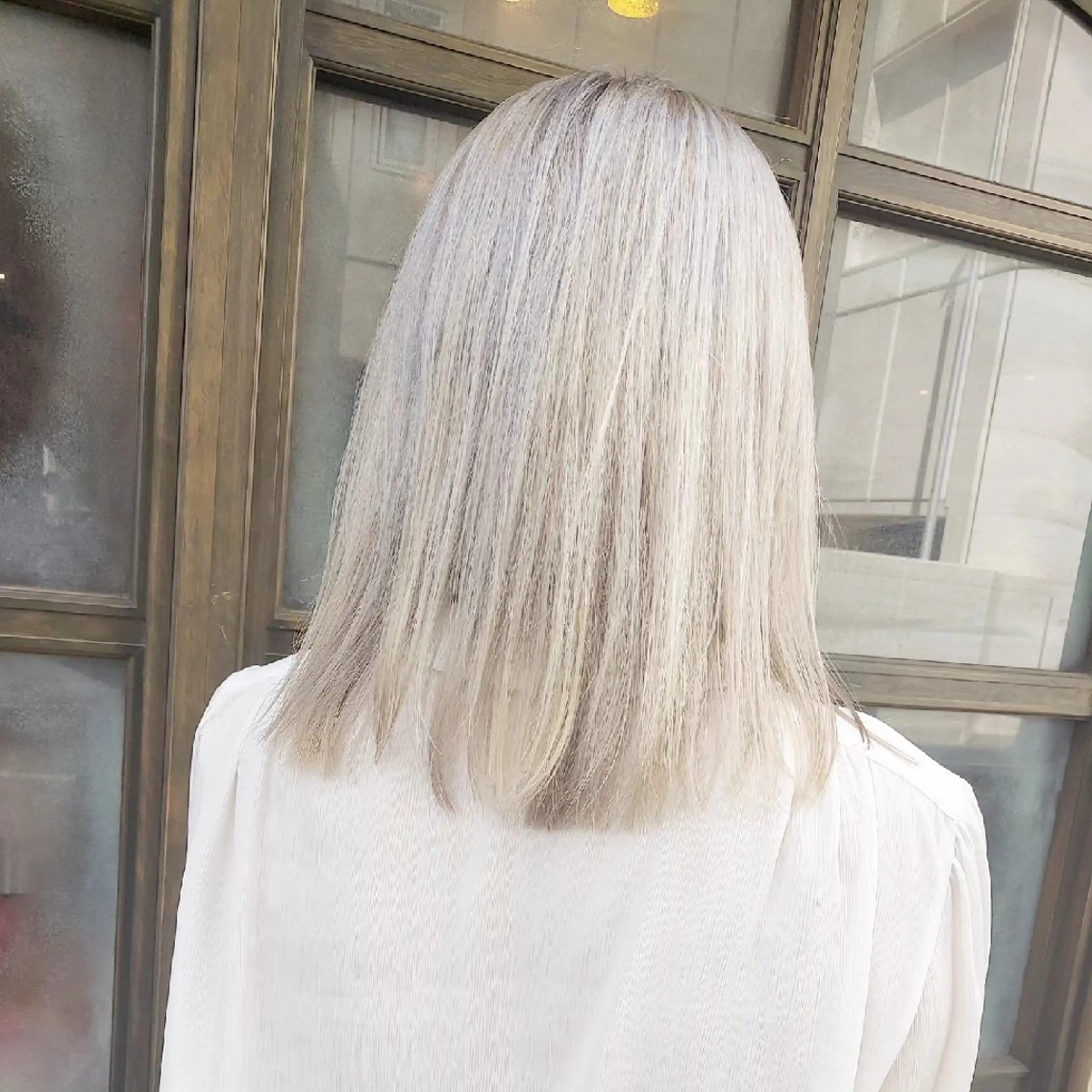 ミディアム カラー ヘアカラー トリートメント grow上野御徒町【グロウ】所属・ブリーチ・ハイトーン 特化🎉内山のヘアスタイル