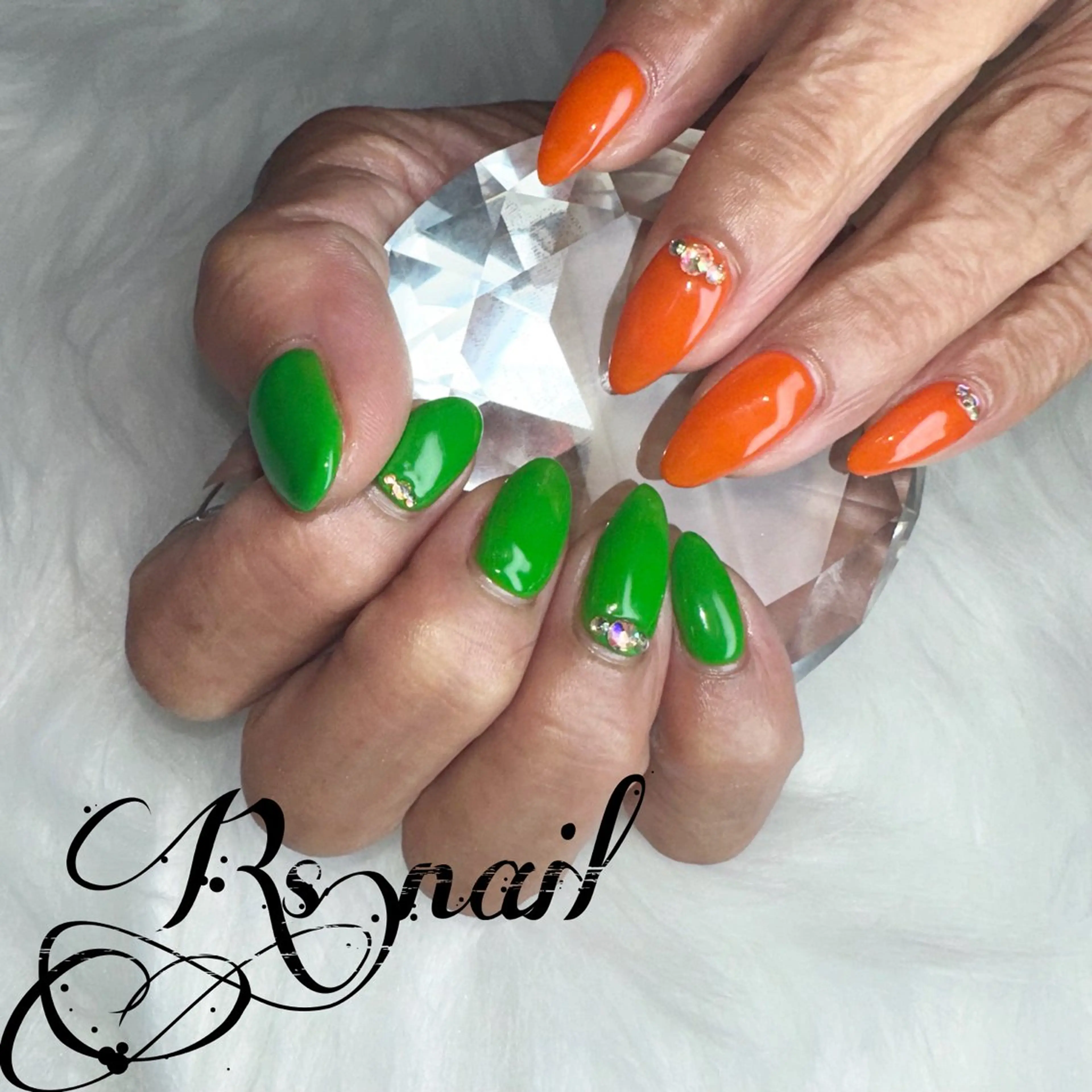 ネイル 加藤 麗華のネイルデザイン