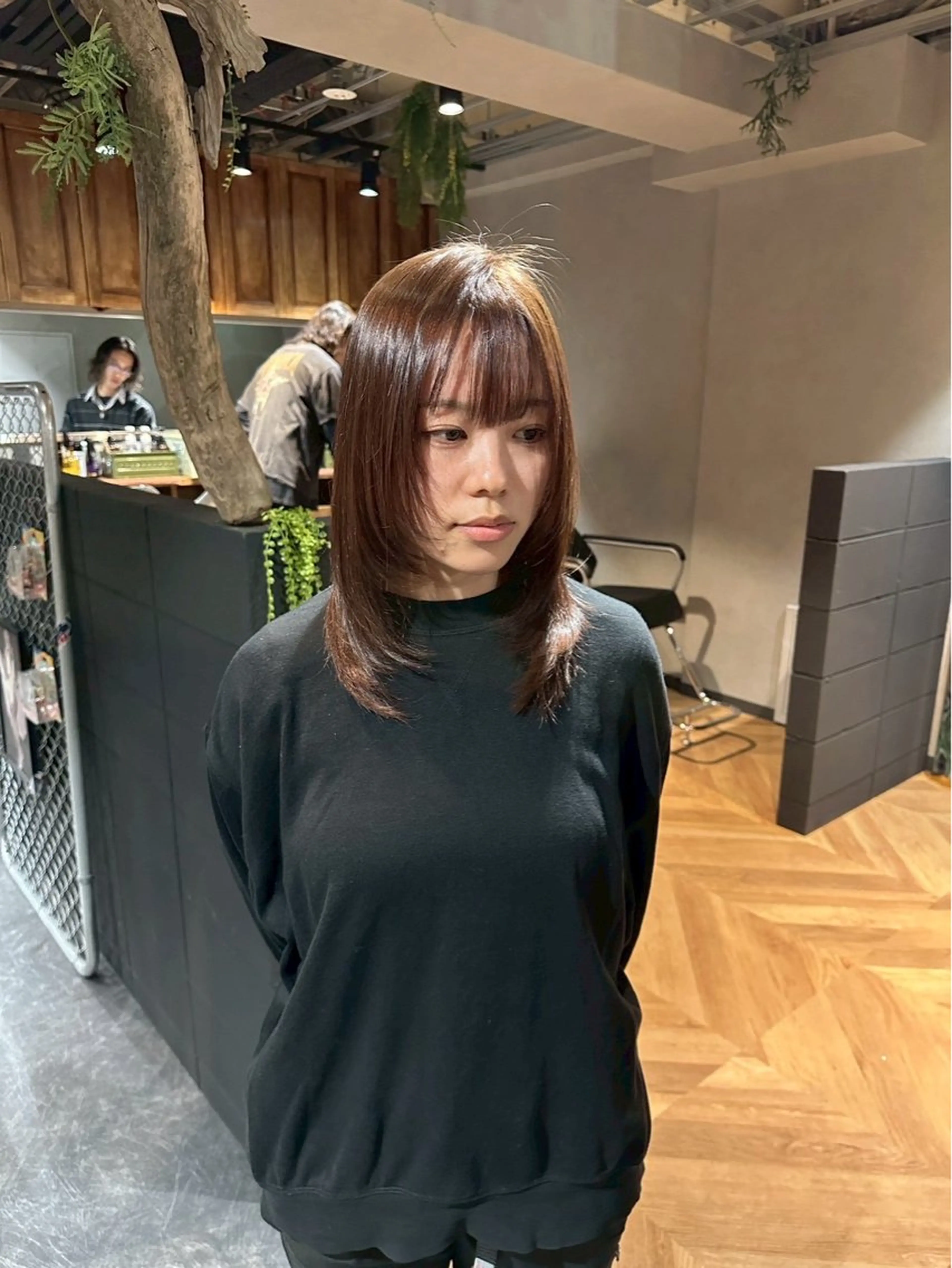 【ミニモ限定価格】カット+透明感力ラー+髪質改善トリートメント¥11500の写真