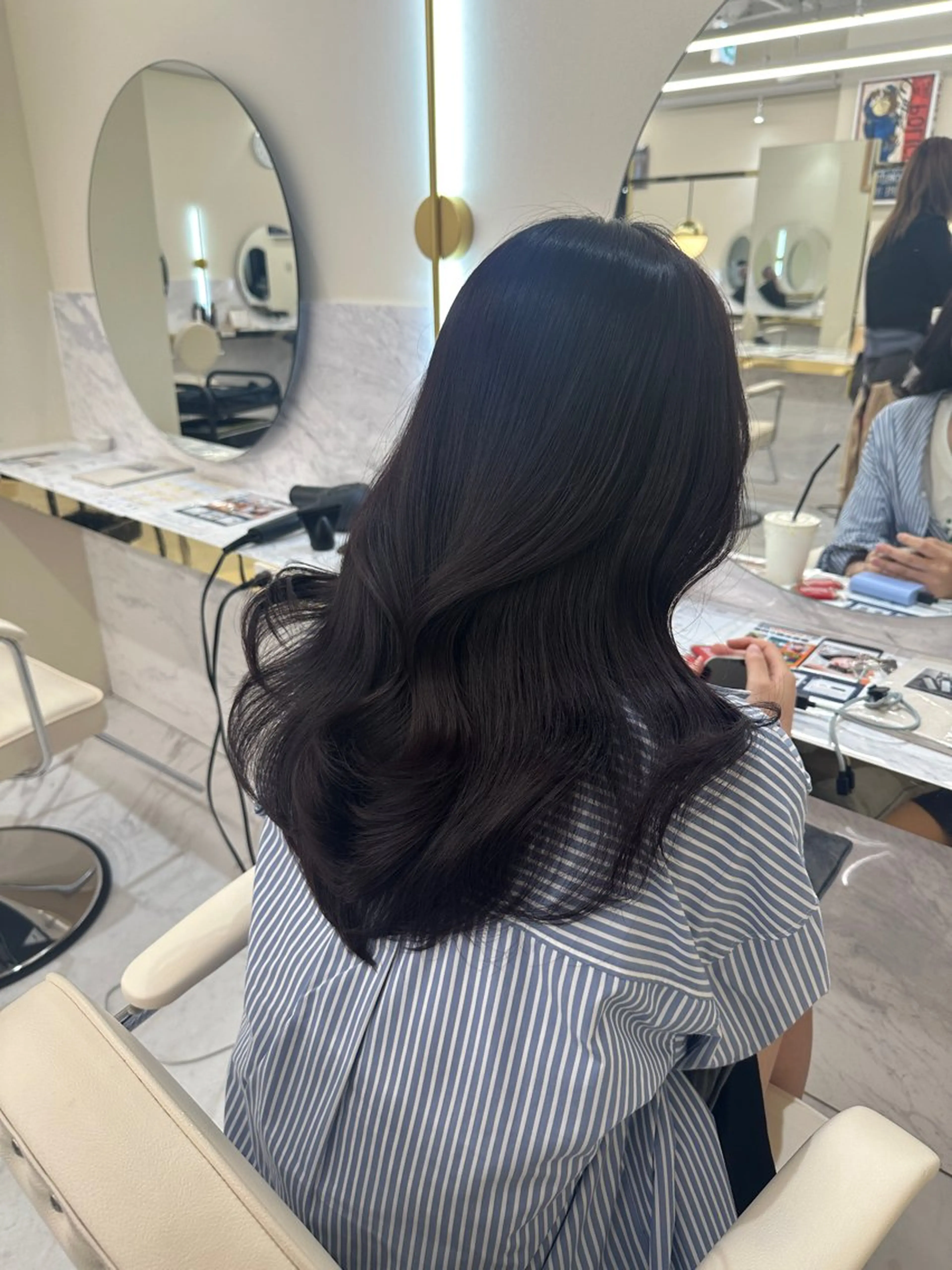 ミディアム レイヤーカット 似合わせカット カット トリートメント 似合わせレイヤーカッ ト🩶瀧本美咲のヘアスタイル