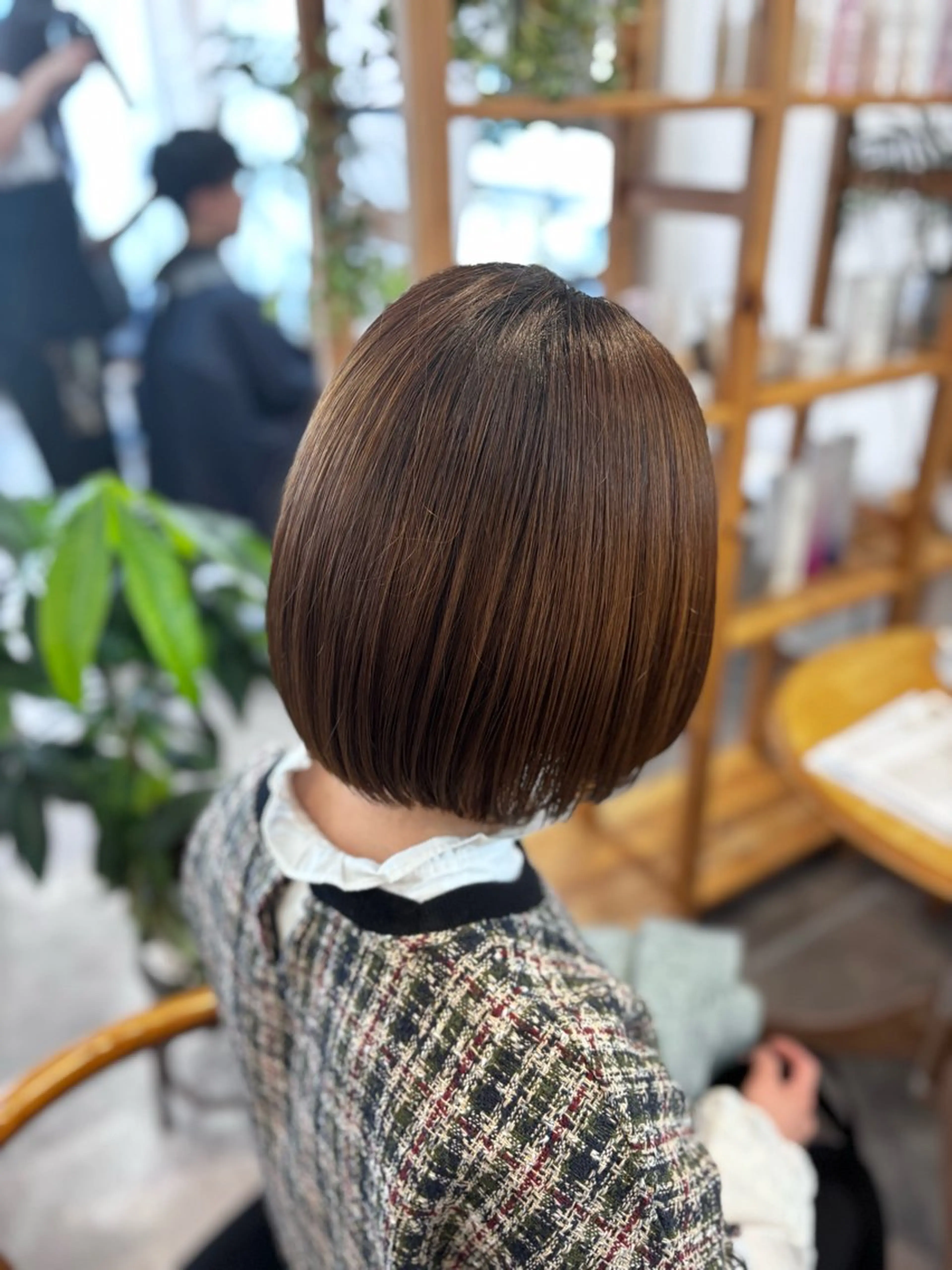 ショート 縮毛矯正 SORA.所属・由良 龍也のヘアスタイル