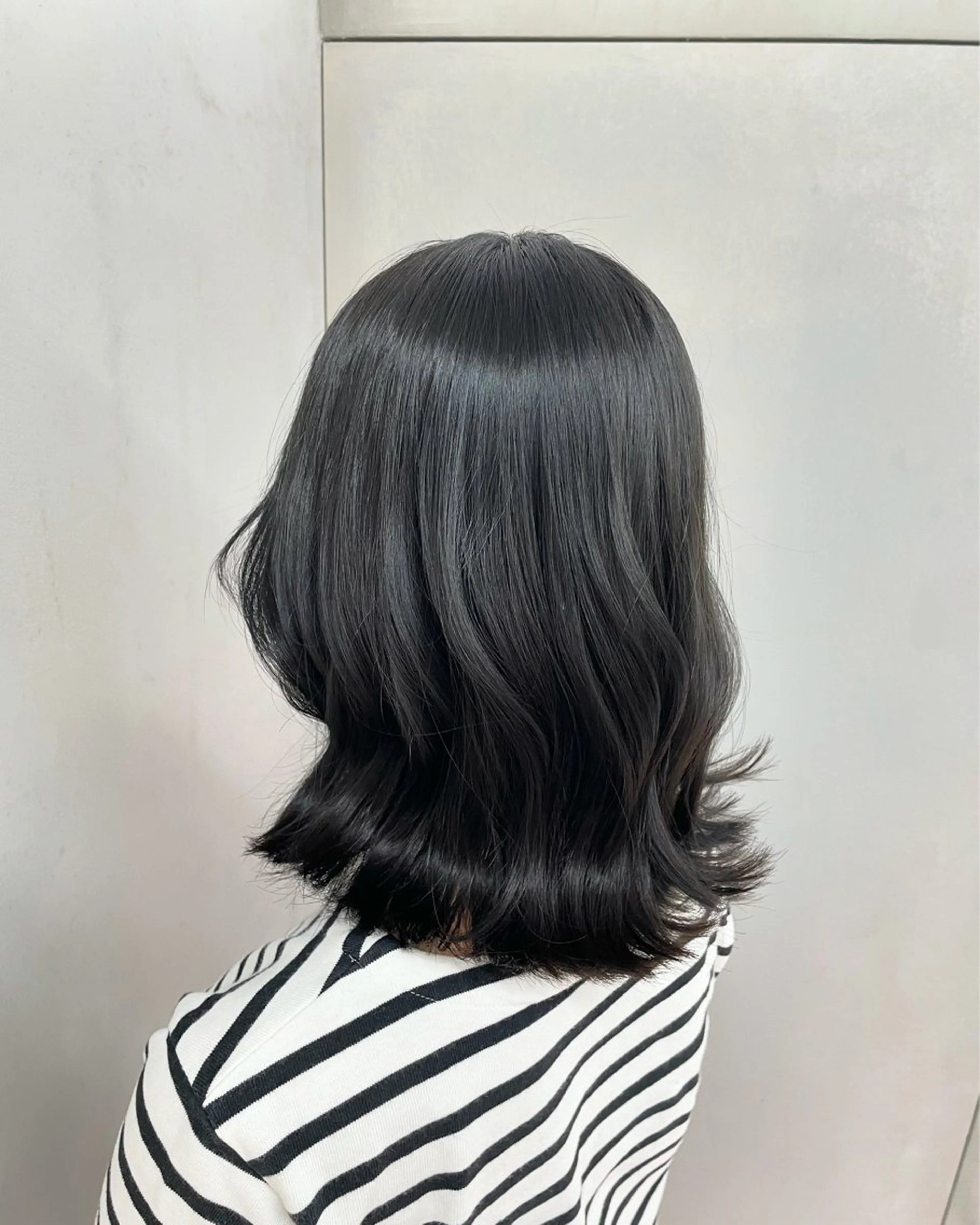 ミディアム カラー オリーブカラー 🤍haruna 🤍SUIのヘアスタイル