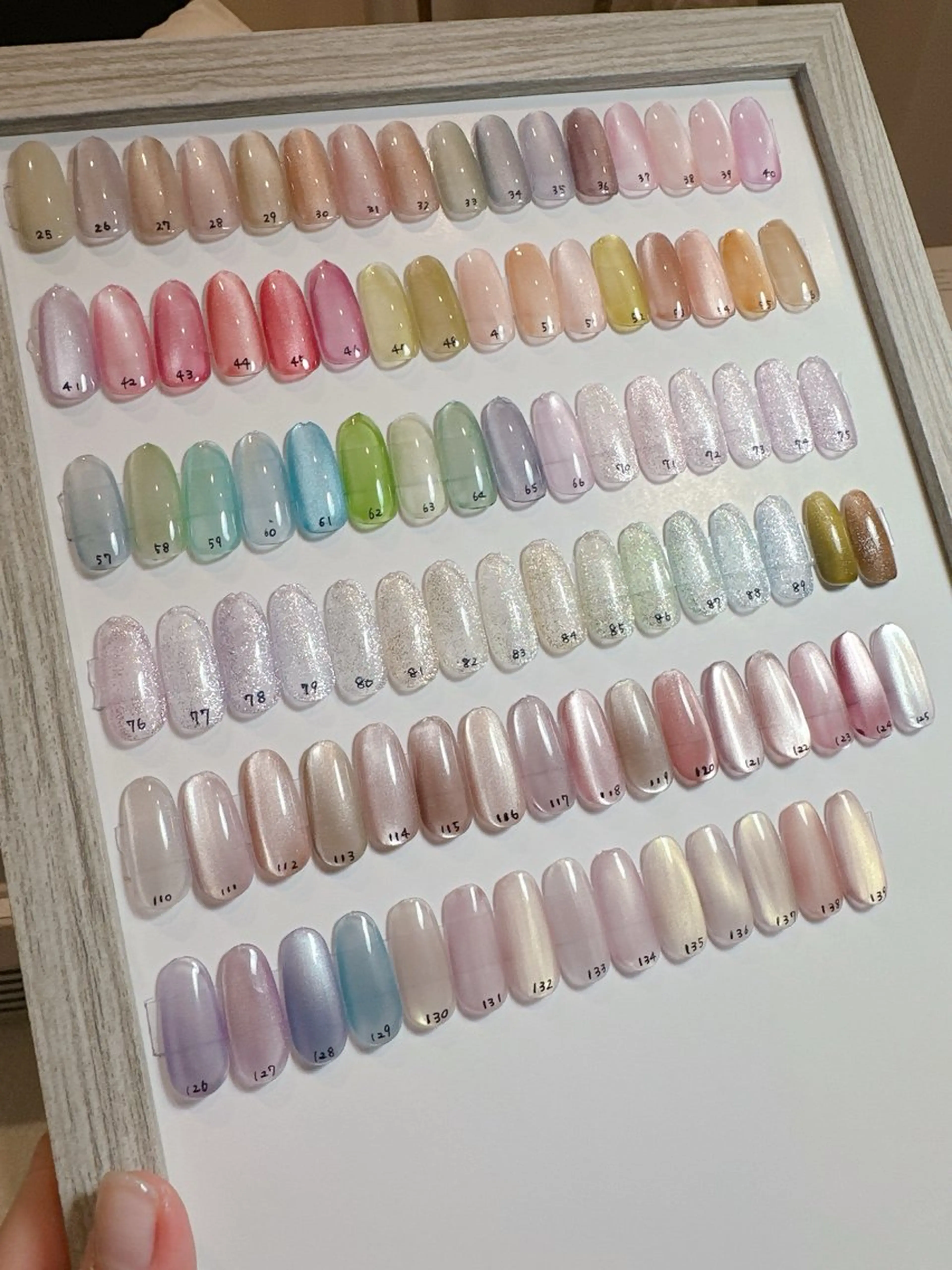 ネイル マグネットネイル ワンカラーネイル ハンドネイル 橋口 むつみのネイルデザイン