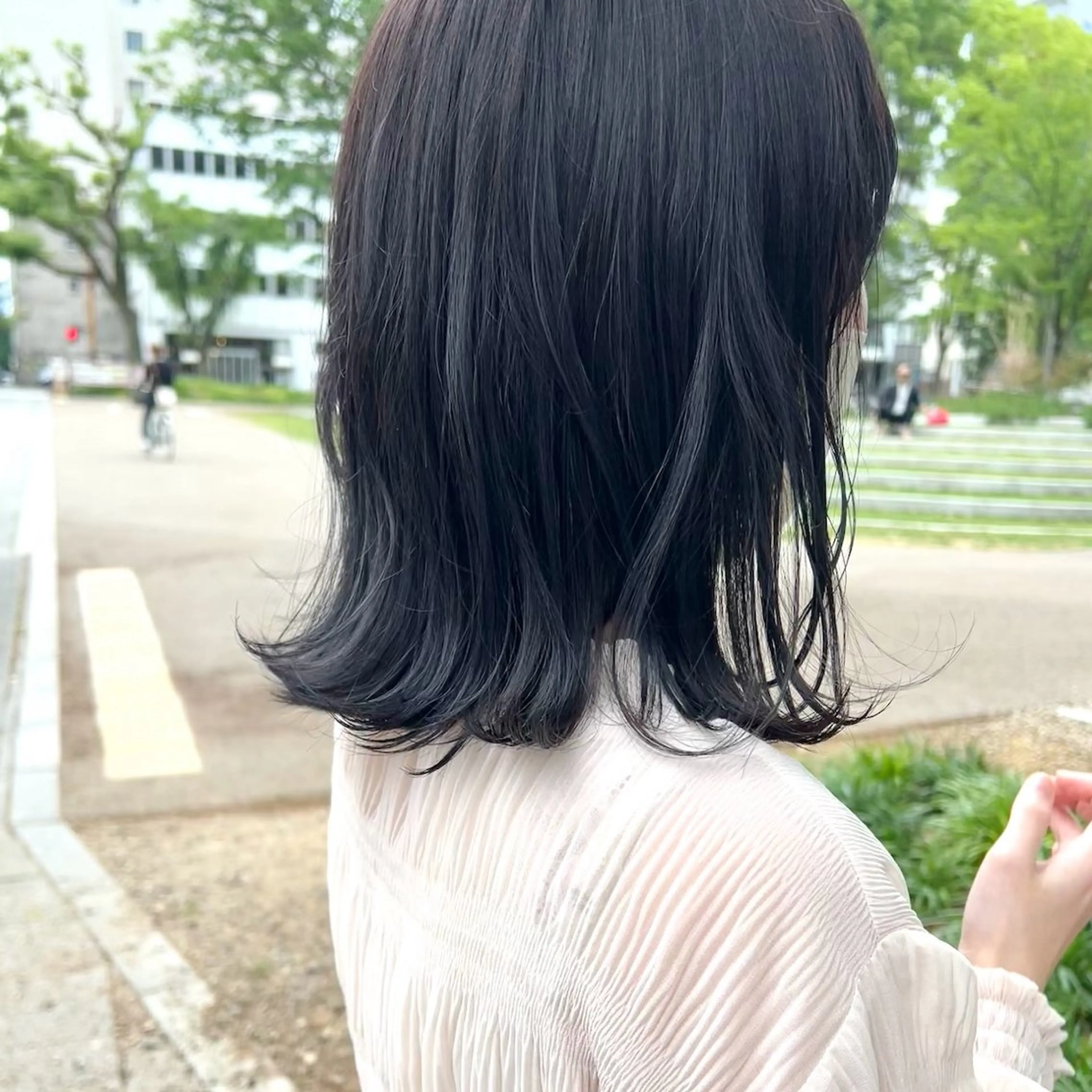 カラー ヘアカラー 三好 万葉のヘアスタイル