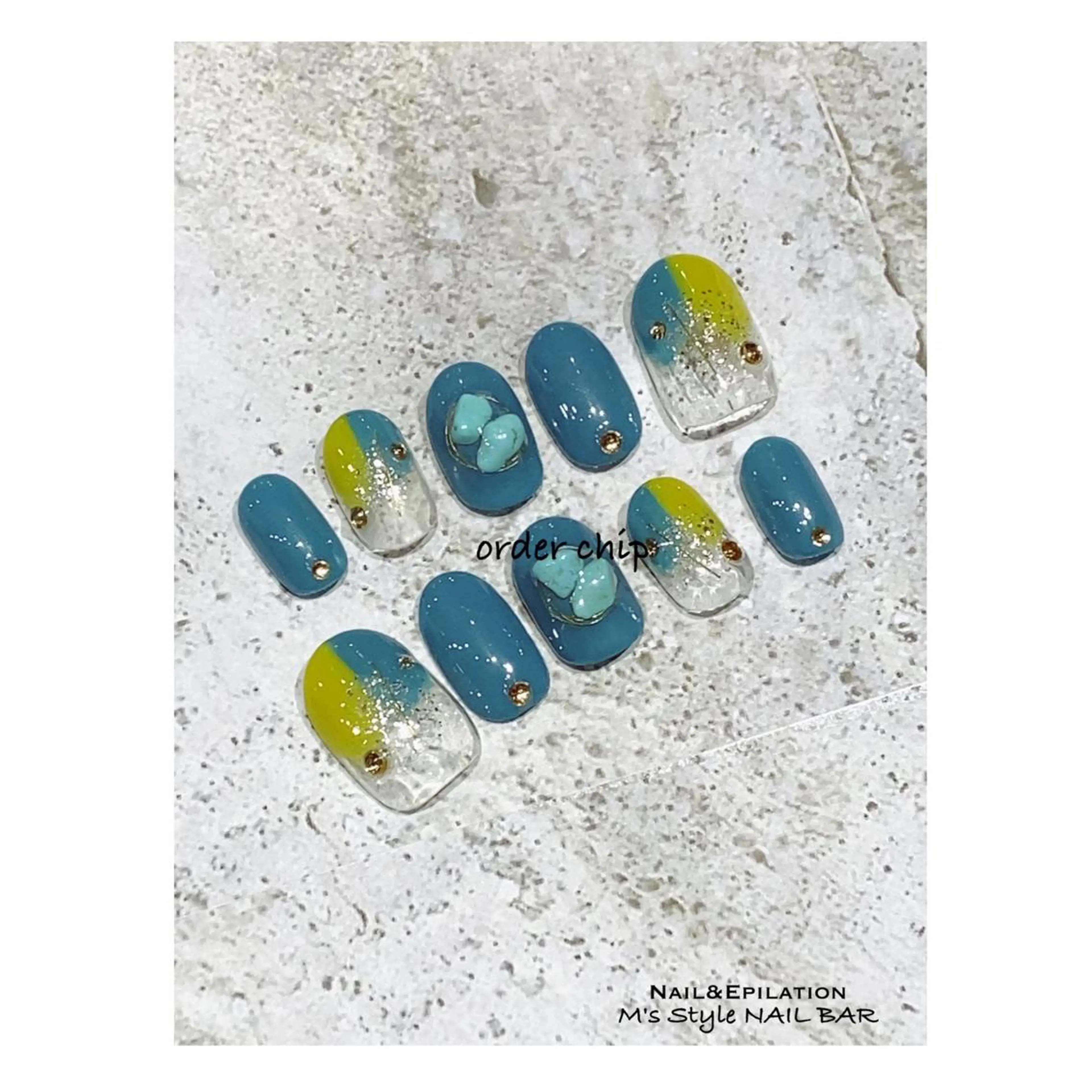 ネイル 成人式 韓国ネイル ロングネイル マグネットネイル ミディアムネイル ハンドネイル M's Style NAIL BARのエステ・リラクイメージ