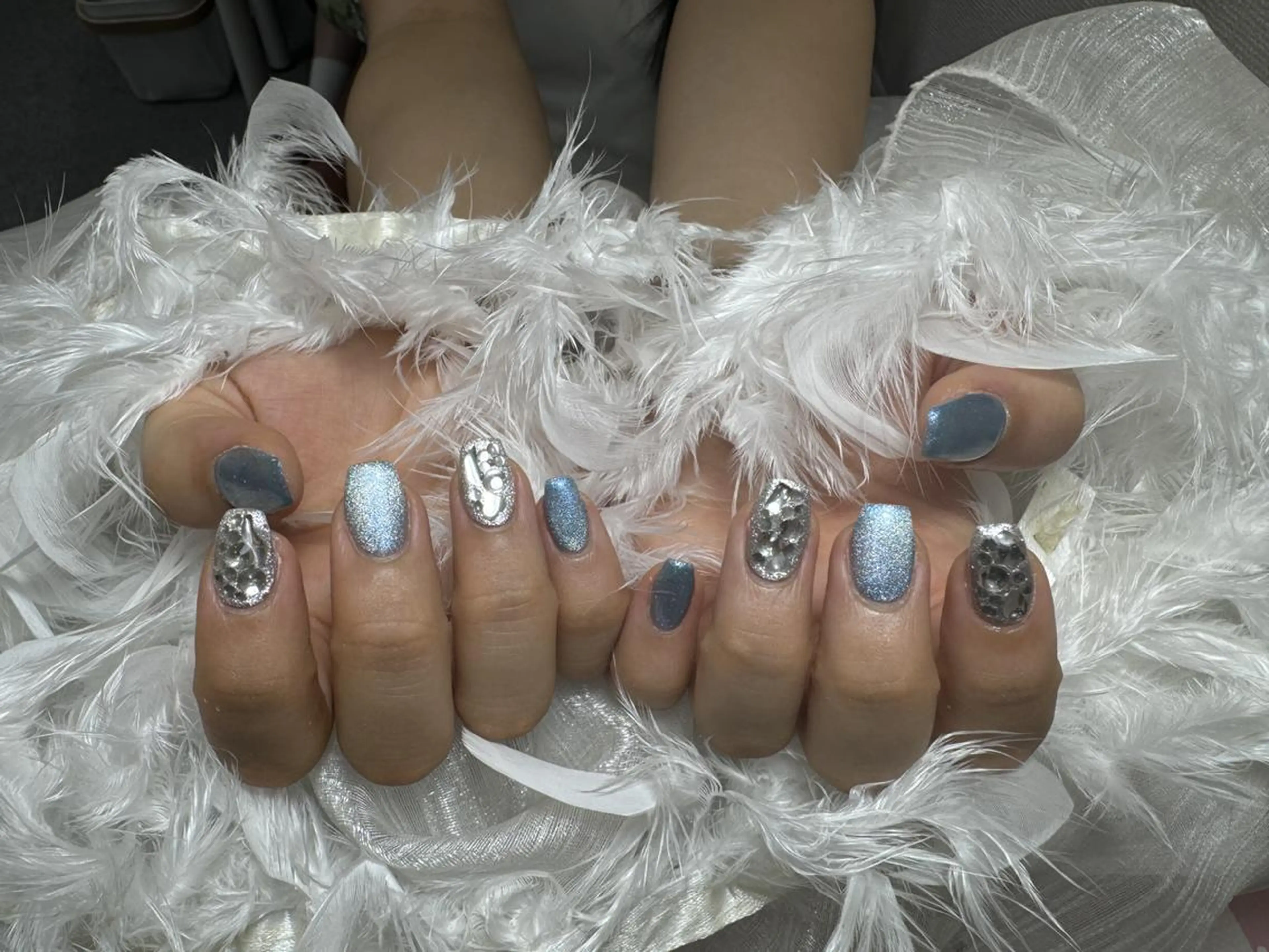 ネイル ハンドネイル ハンドケア DEMAIN- 🌹のネイルデザイン