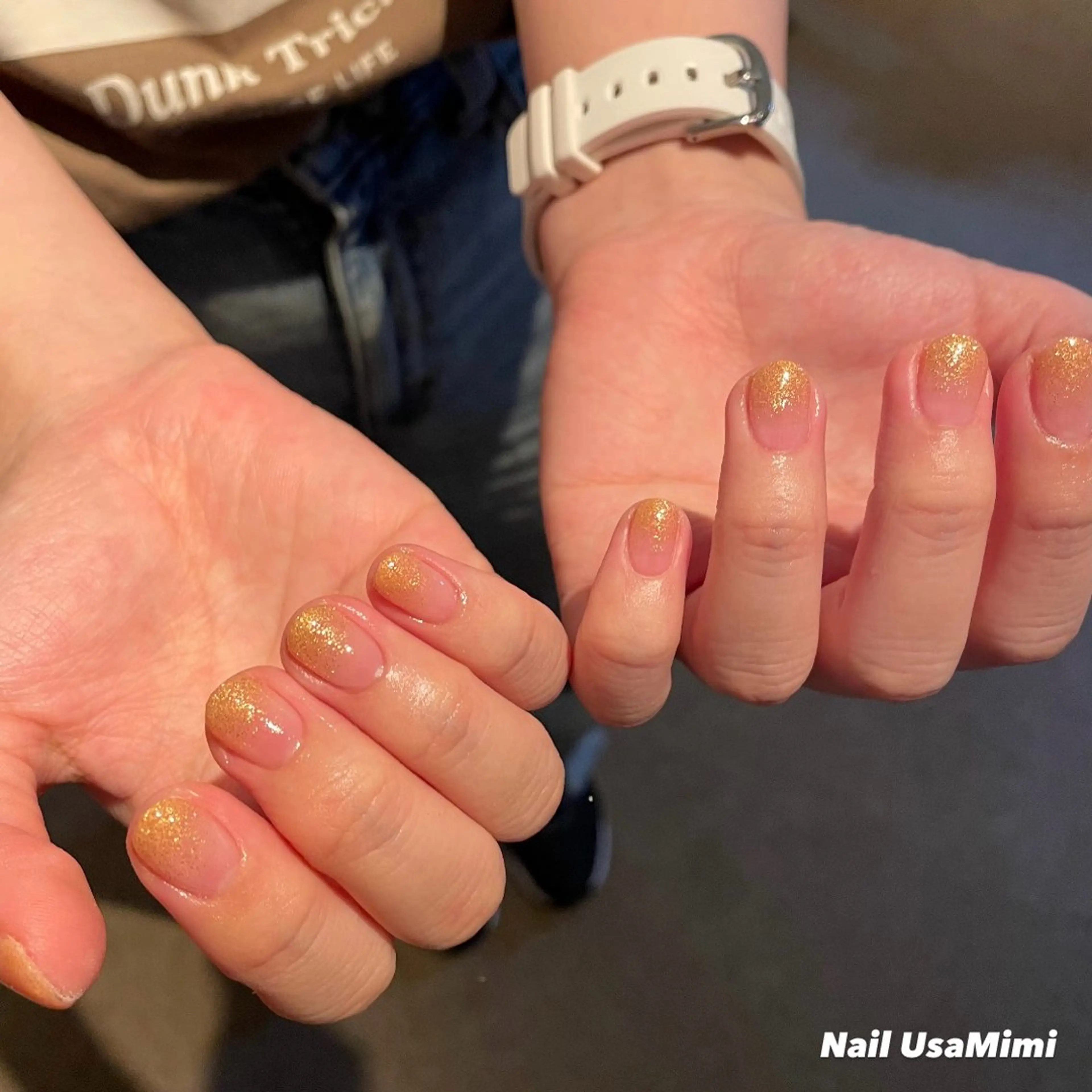 ネイル ラメ(グリッター) ラメグラデーション ハンドネイル NAIL DOT STUDIO堺筋本町のネイルデザイン