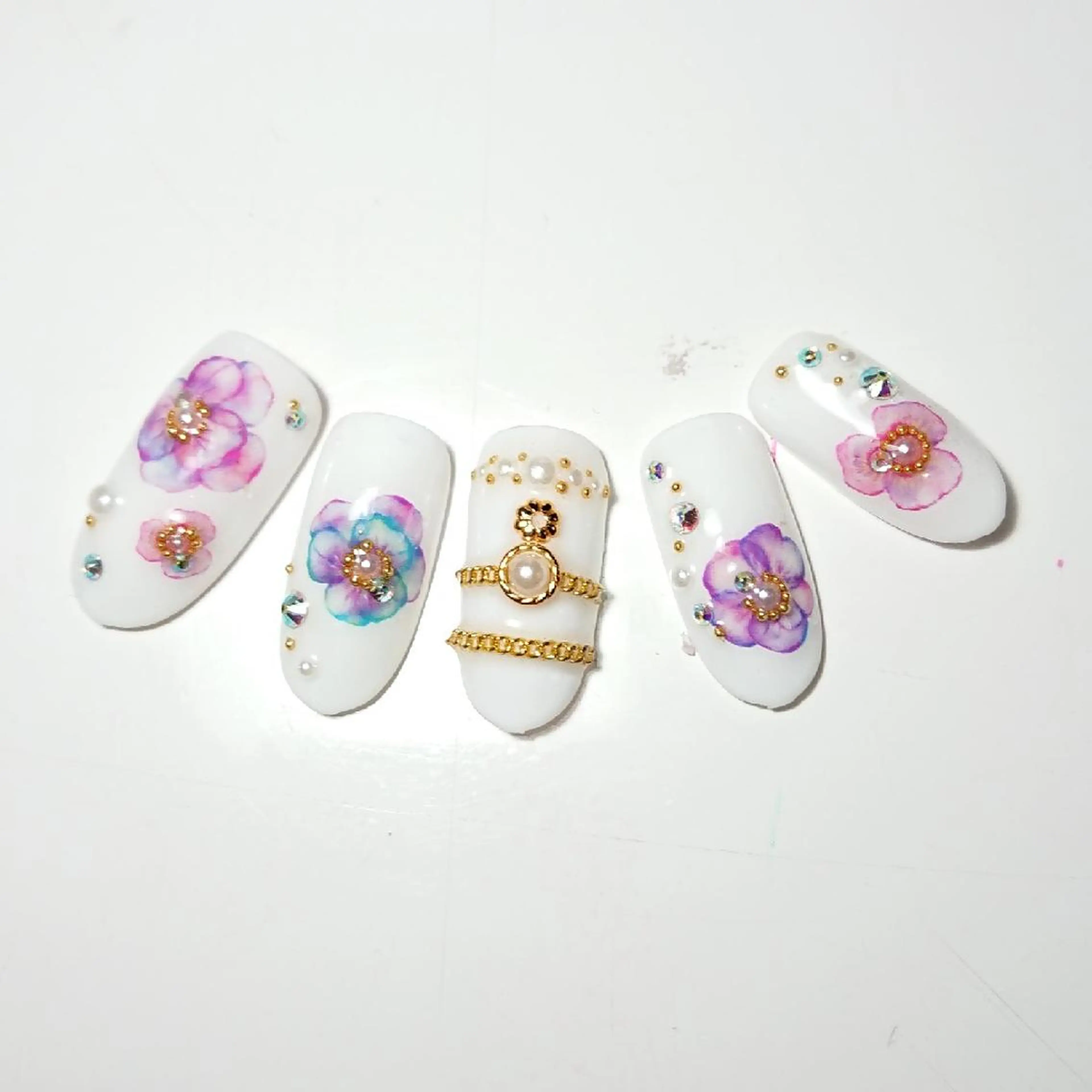 ネイル 下妻市ﾈｲﾙｻﾛﾝ M_styleのネイルデザイン