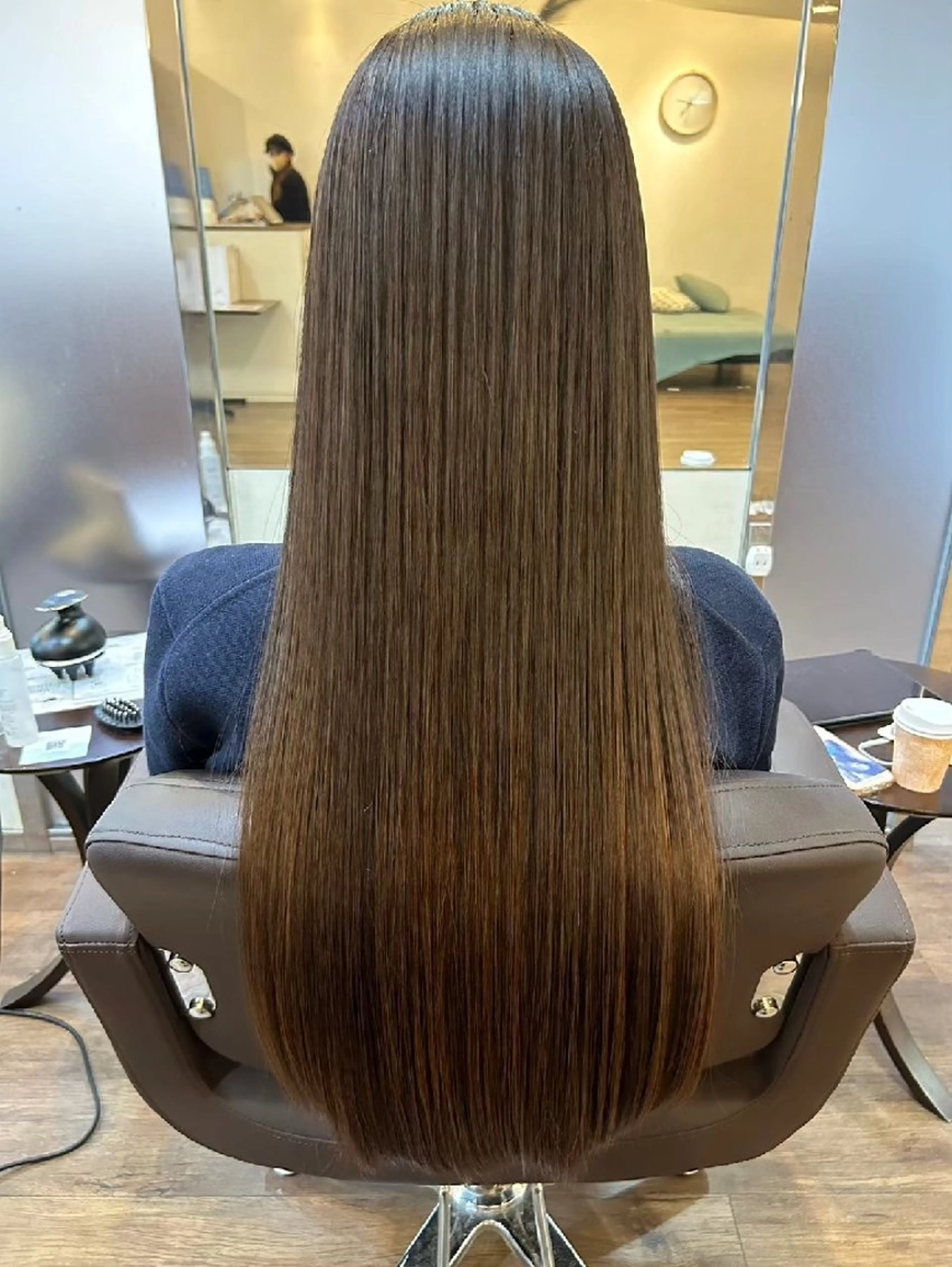 縮毛矯正 束感まつぱ🥑🤍 NATUKI🤍のマツエク・マツパデザイン