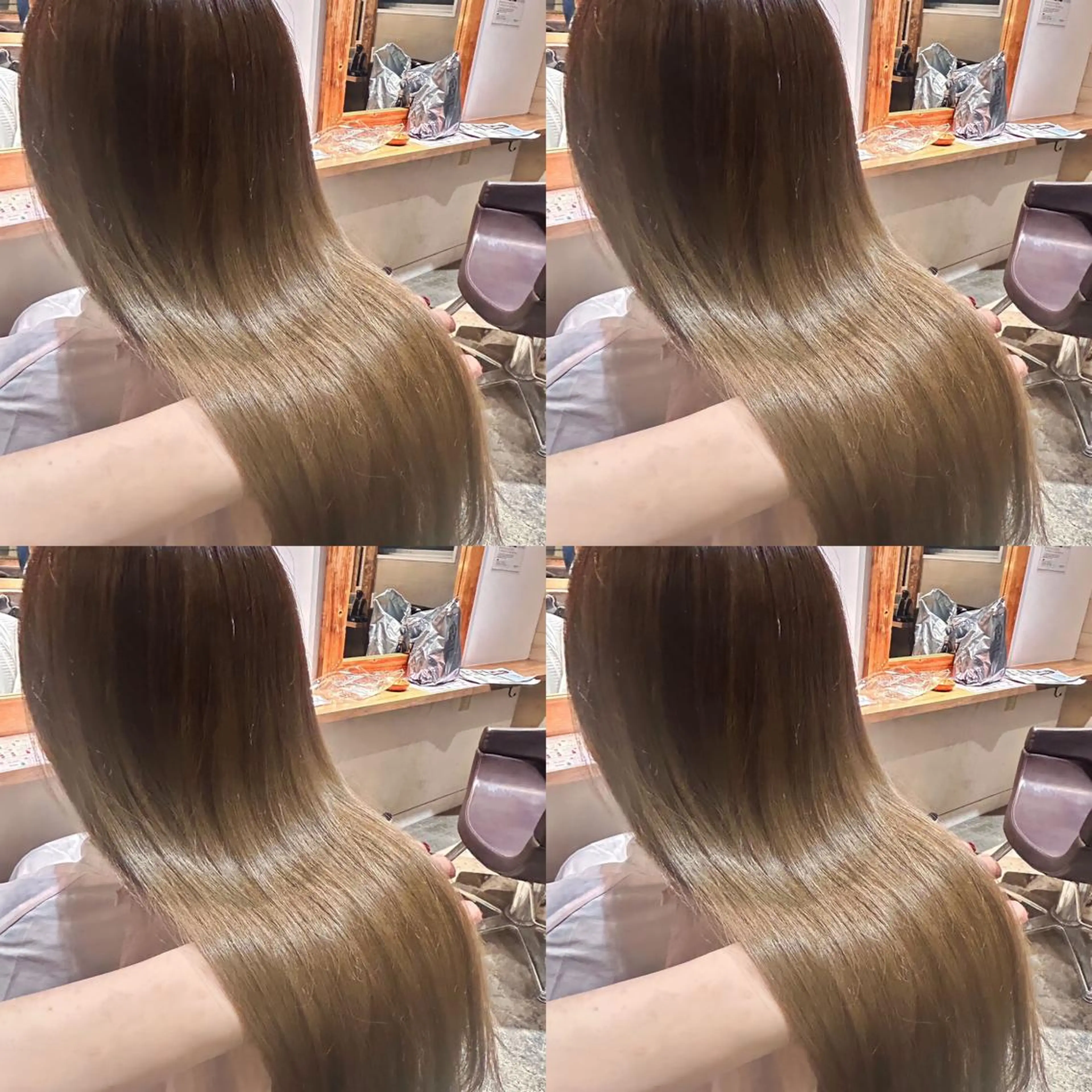 ロング 髪質改善 トリートメント 店長✨️韓国ヘア✖️ 髪質改善カラー／純大のヘアスタイル