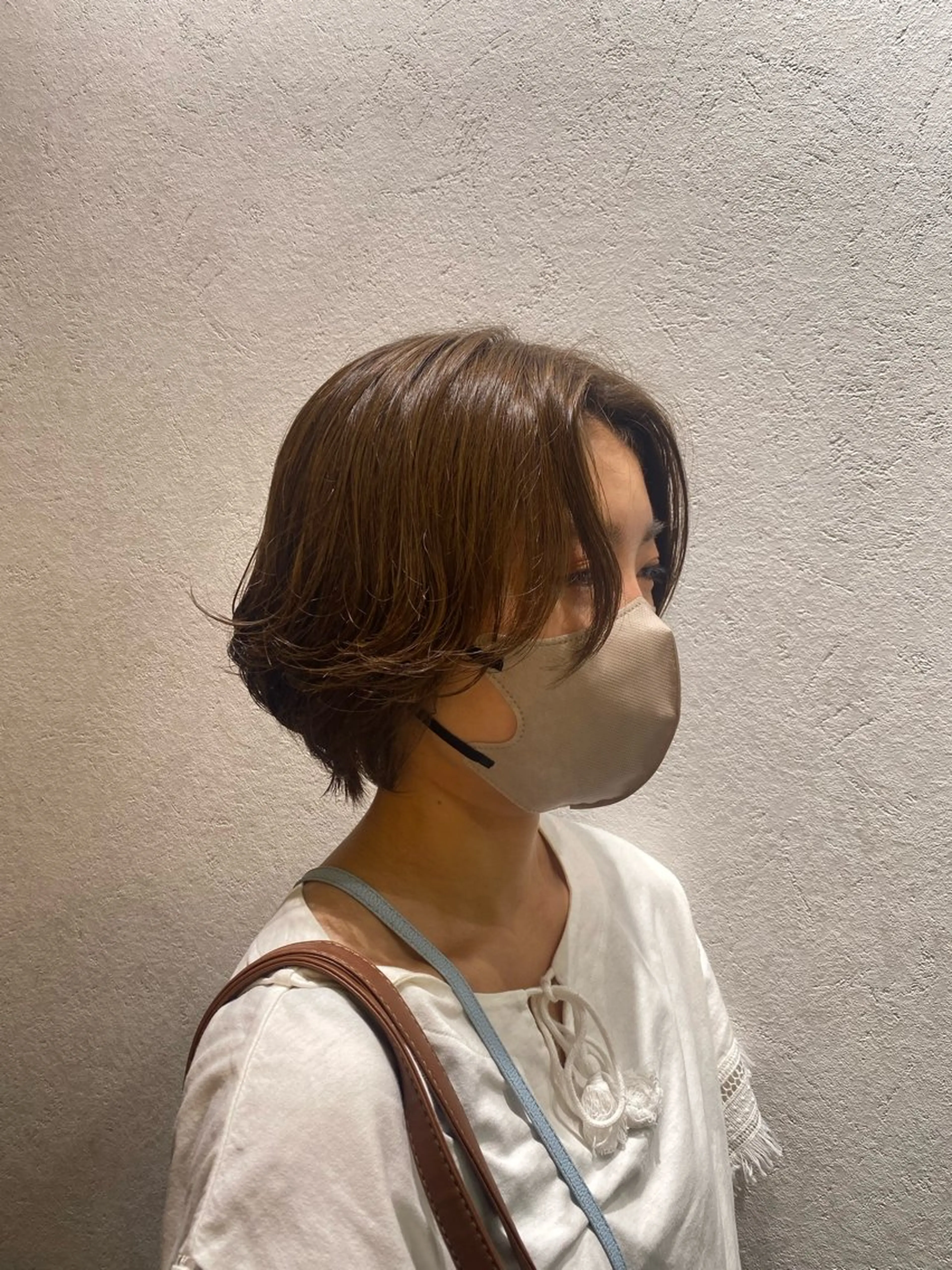 ショート ヘアカラー パーマ 🌀ボブ／ミディアム パーマ🌀ayaのヘアスタイル