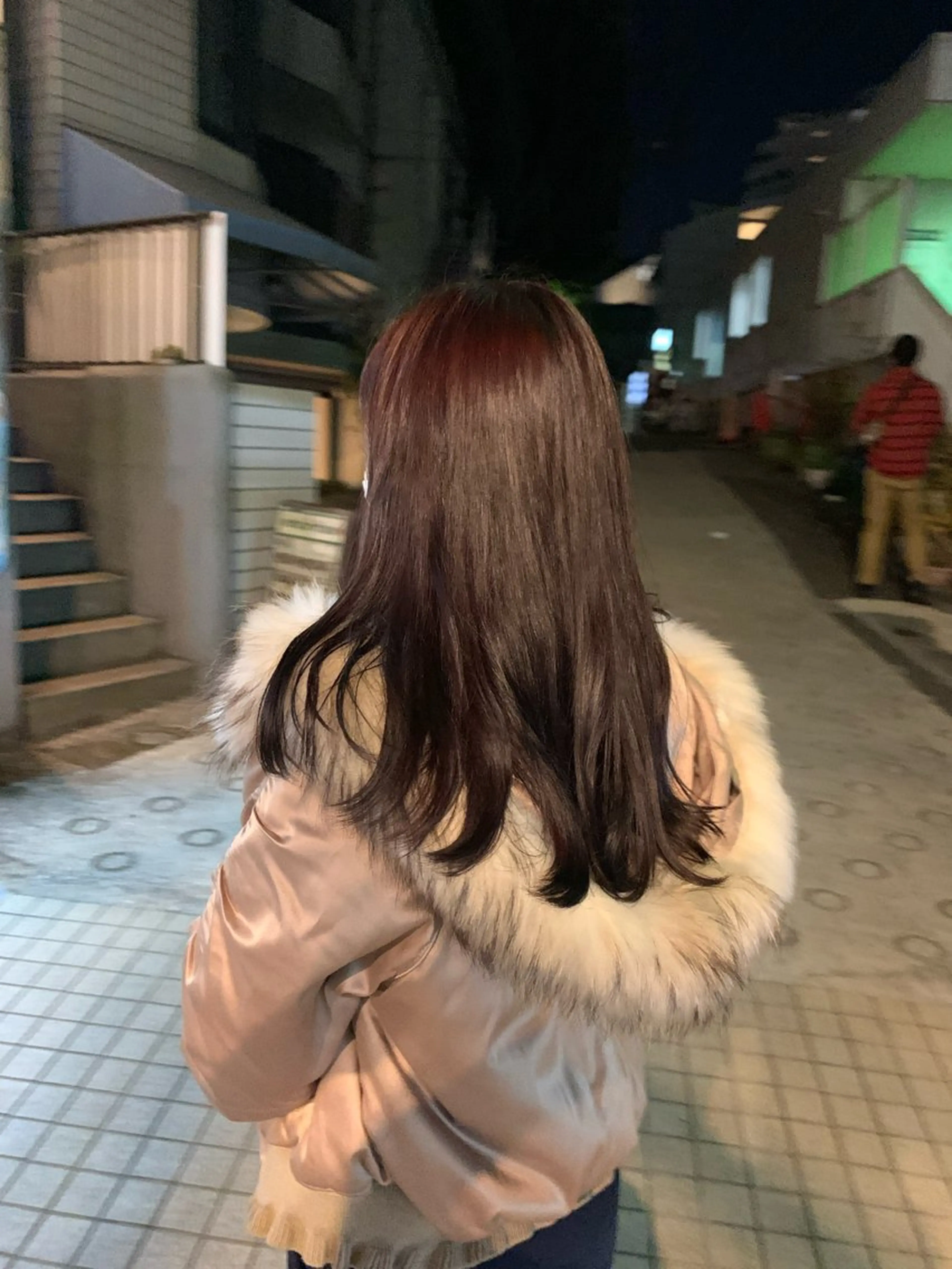 セミロング カラー ヘアアレンジ メンズ特化 エシカル　松原大将のヘアスタイル