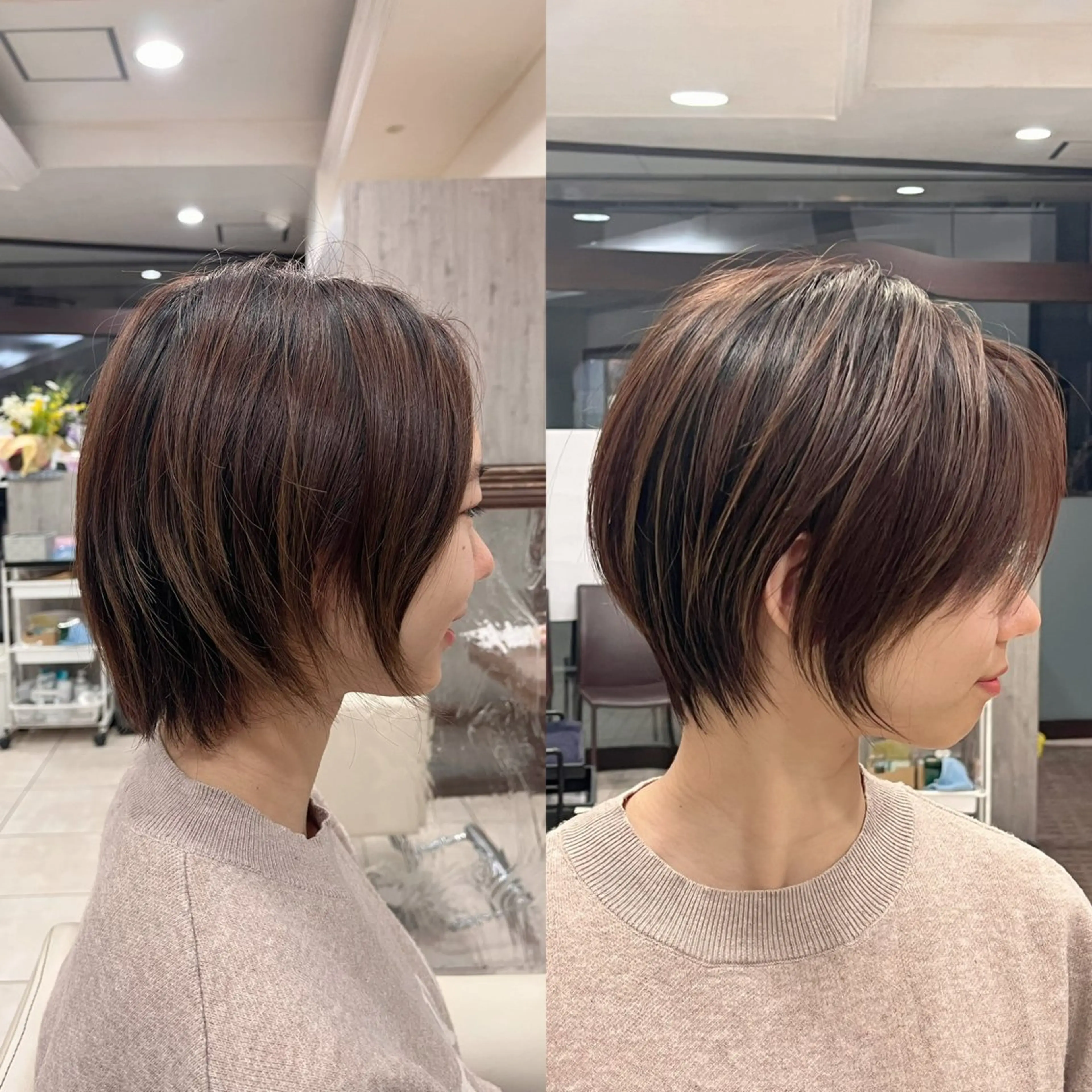 ショート カット トリートメント 《大人気髪質改善》 プログレス国分寺店のヘアスタイル