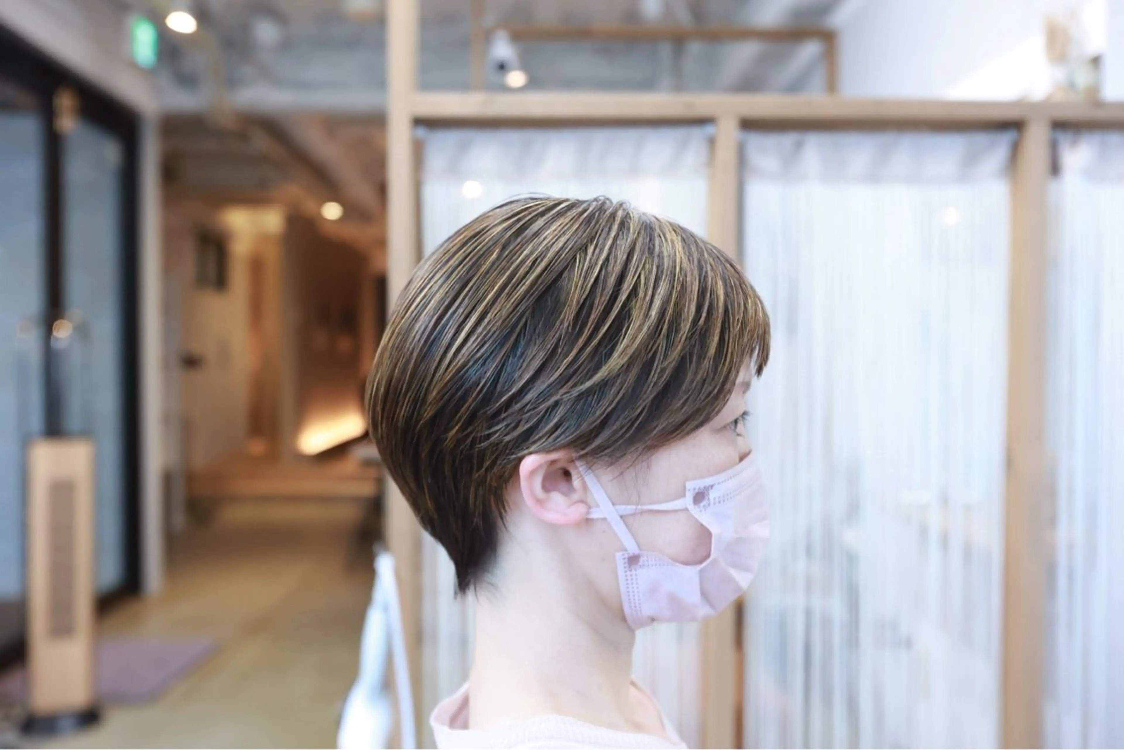 ショート ライツ オオサカのヘアスタイル