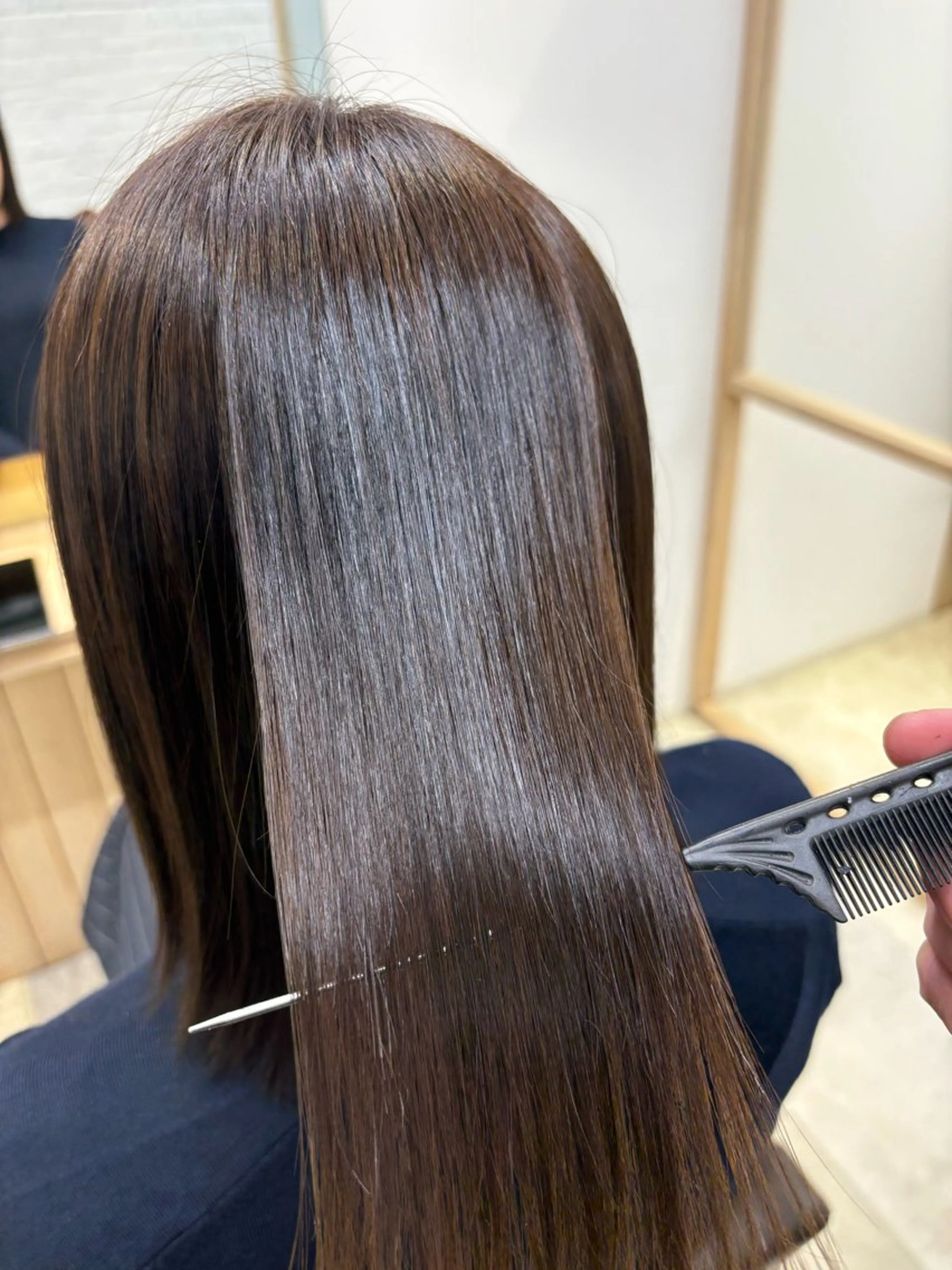 ⭐️カット&コラーゲン縮毛矯正&超音波トリートメント✨の写真