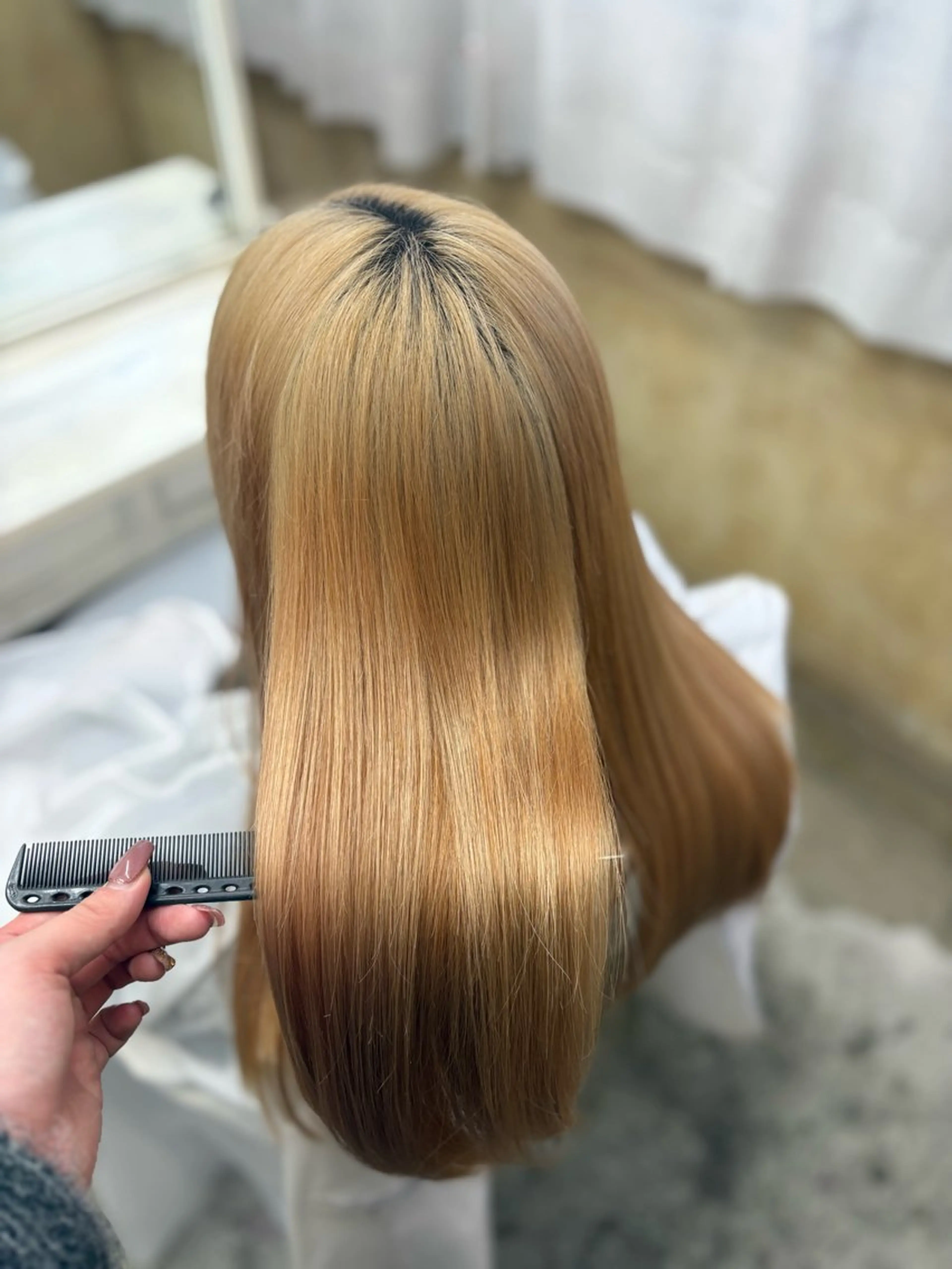 セミロング トリートメント Retsu /UniQのヘアスタイル