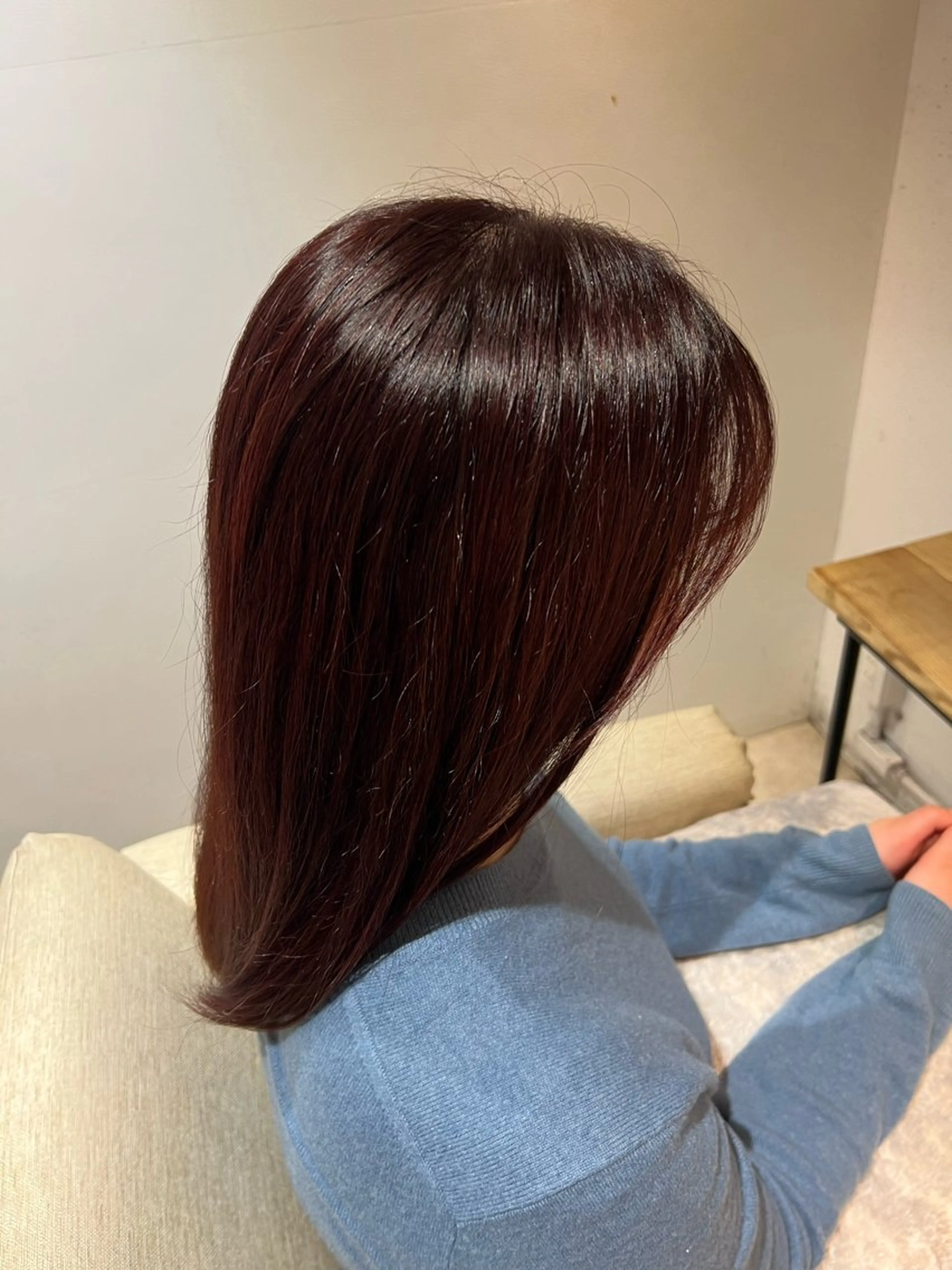 ミディアム カラー ピンクカラー bloom hair design所属・ブルームヘアデザイン かこ。のヘアスタイル