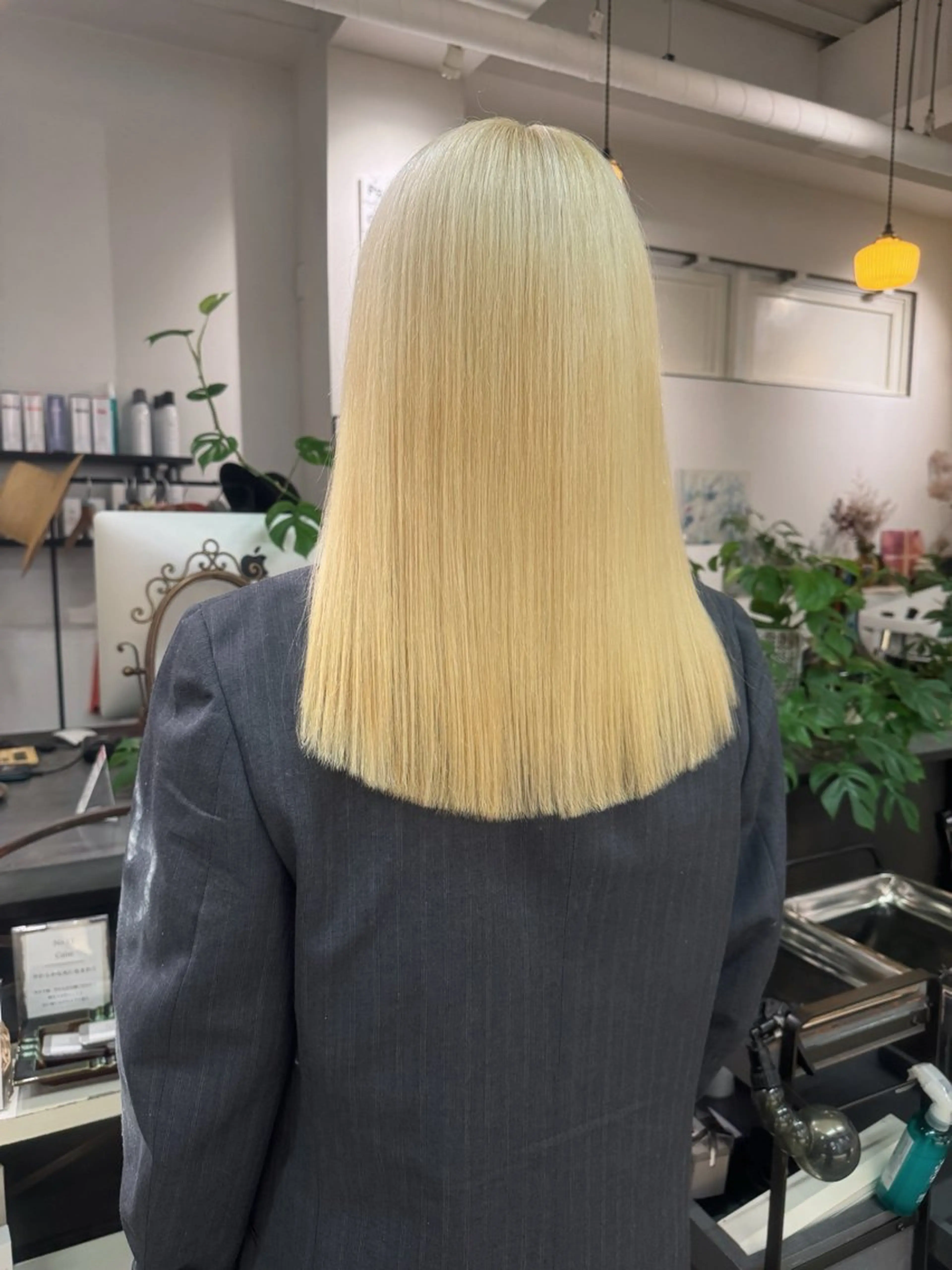 ロング カラー ハイトーンカラー ロング カット ヘアカラー トリートメント ooit所属・ooit 【オーイット】のヘアスタイル