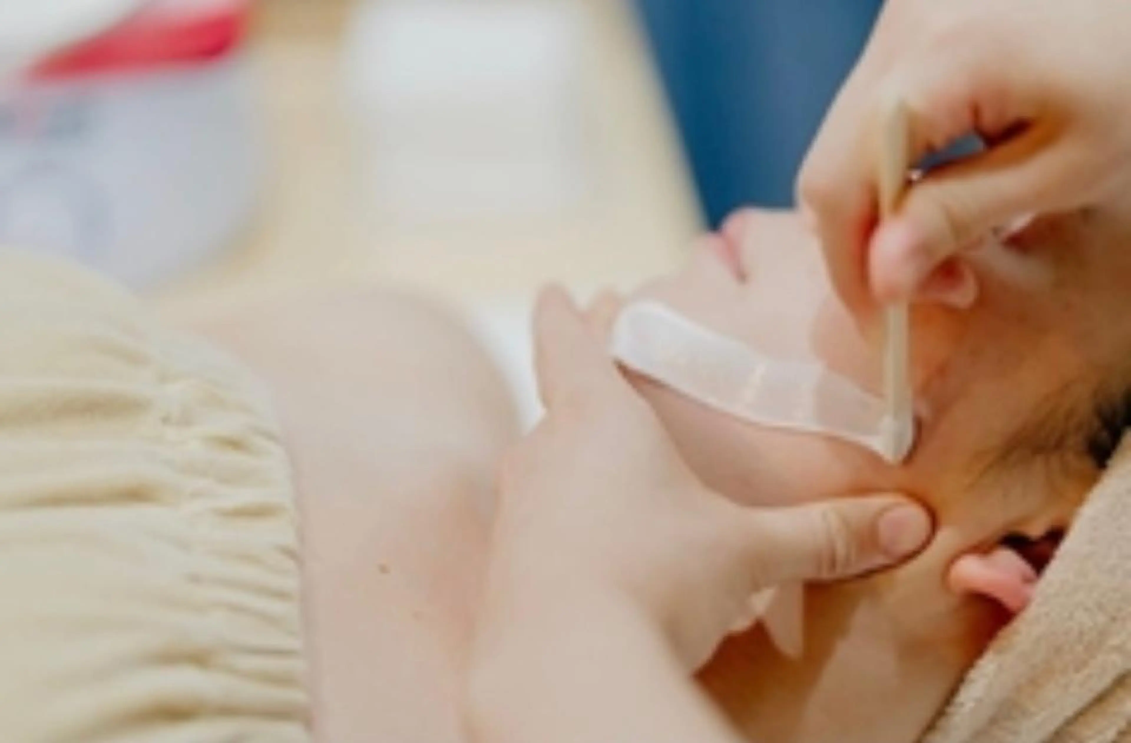 WAX脱毛 顔(フェイシャルパック付)大人気❤アイブロウも一緒に整えます！90分の写真