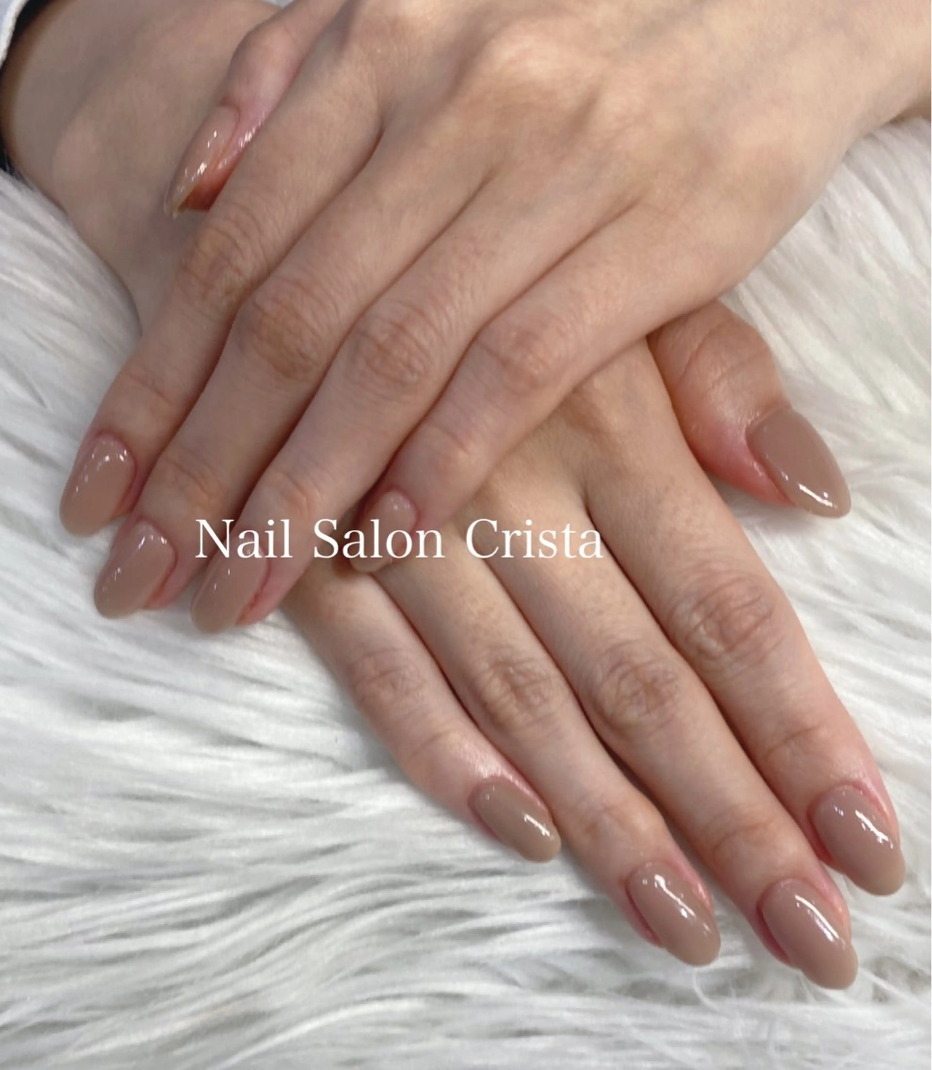 ネイル ジェルネイル ワンカラーネイル パラジェル ハンドネイル CRISTA所属・CRISTA MOMOのネイルデザイン