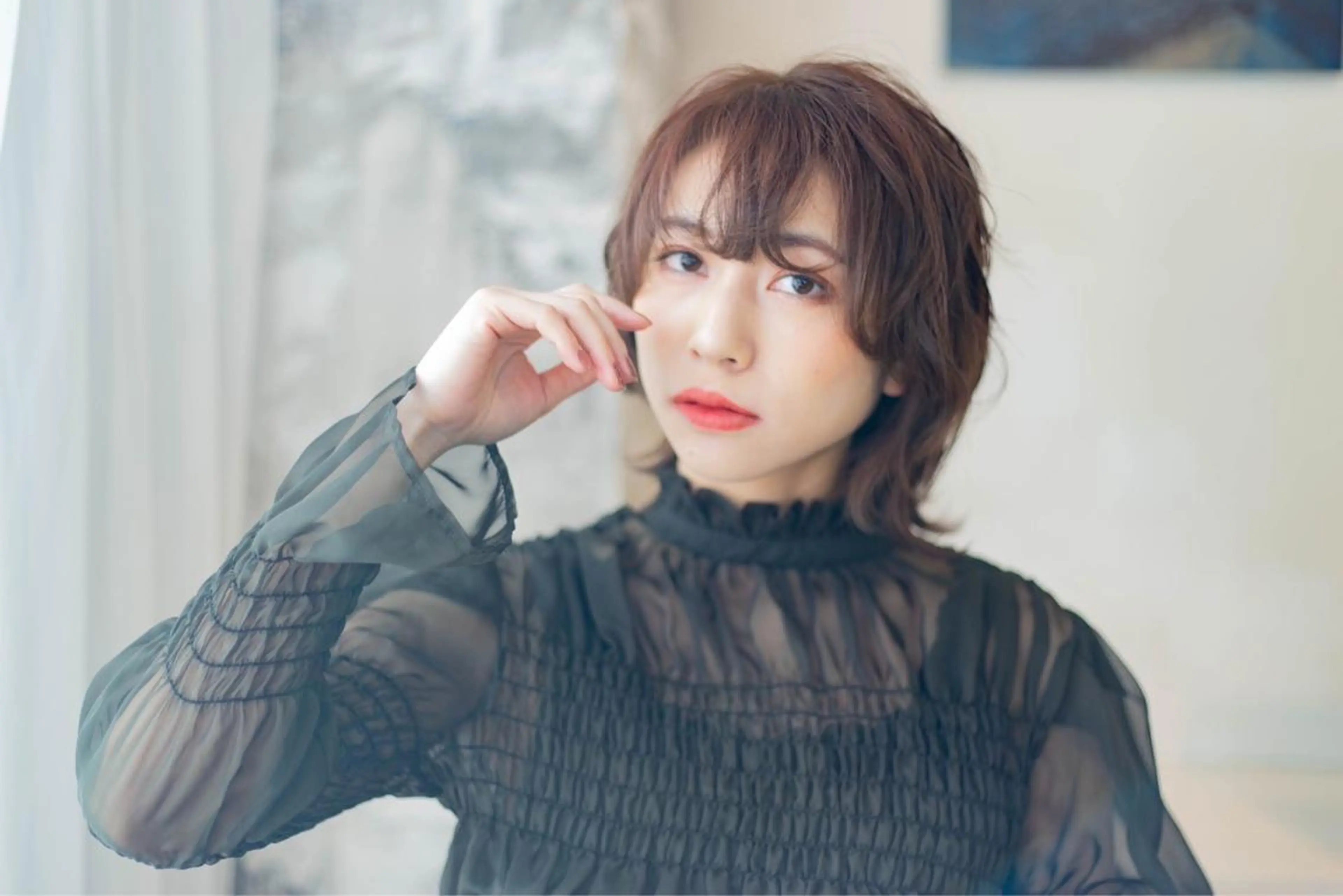 ミディアム LA・BEAU 赤羽店所属・千葉 優奈のヘアスタイル