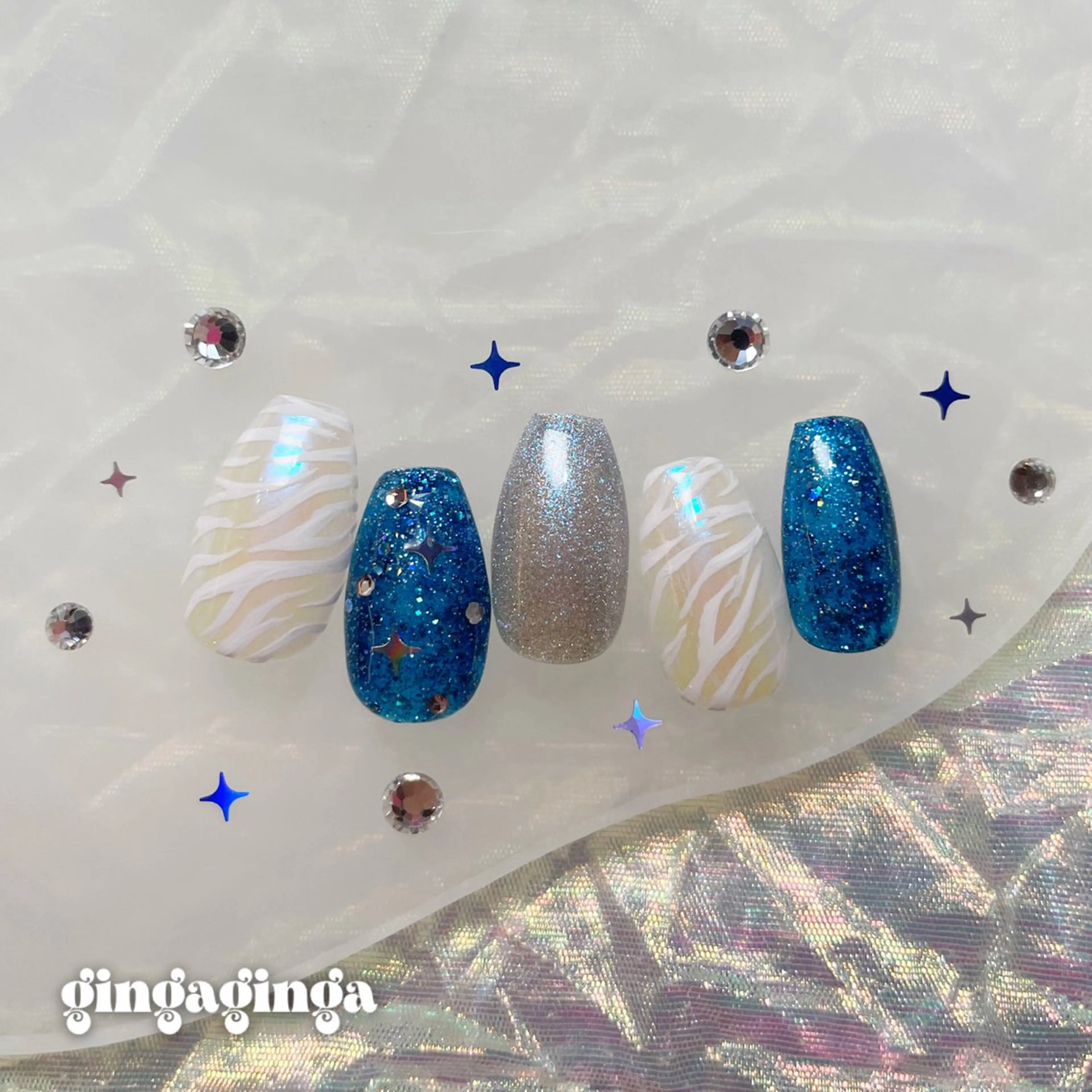 ショート ハンドネイル watanabe miyuuのネイルデザイン