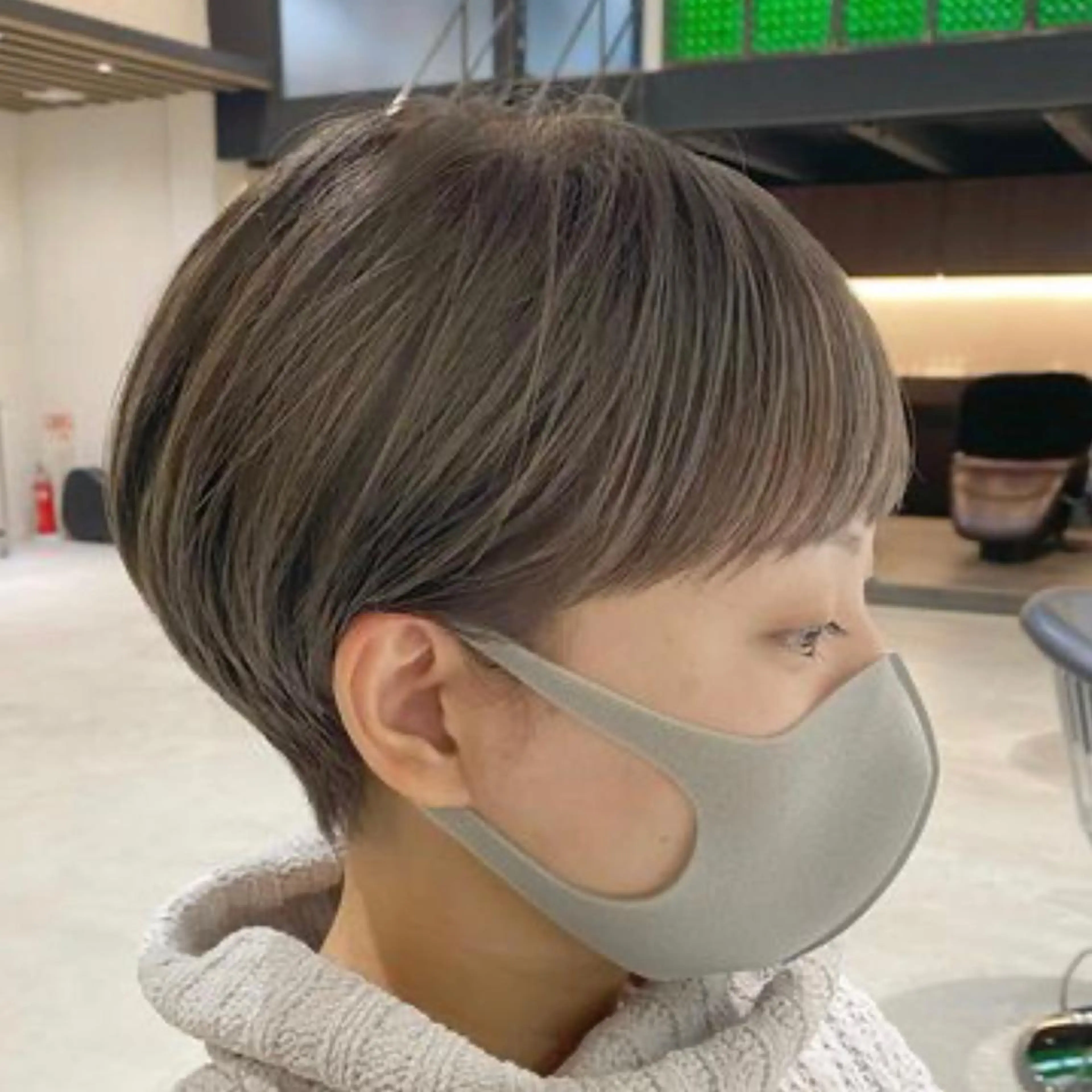 ショート カラー DEAN所属・KEIGO/パーマ ハイトーン/DEANのヘアスタイル