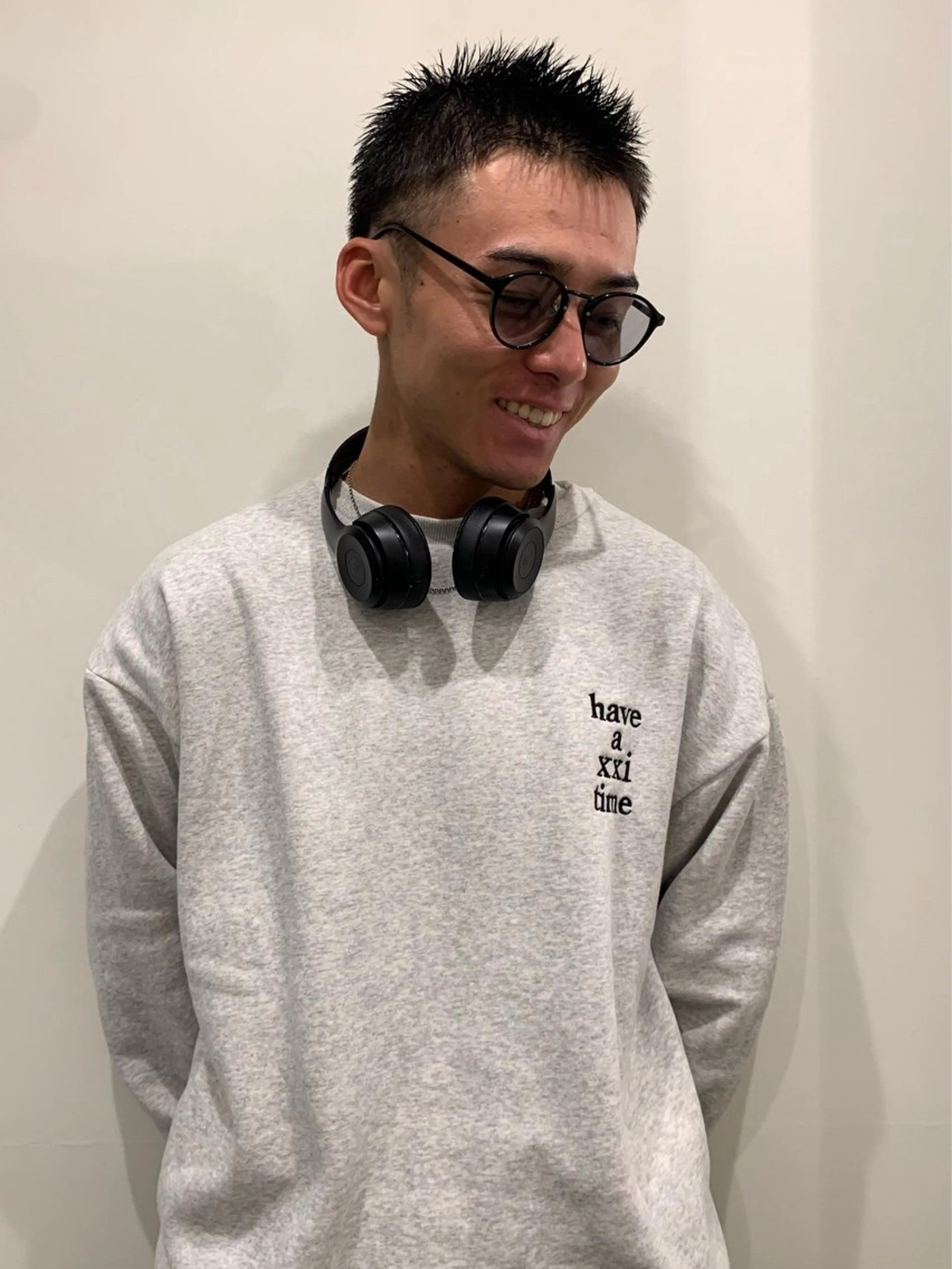 メンズ カット 落合希 Olivebeigeのヘアスタイル