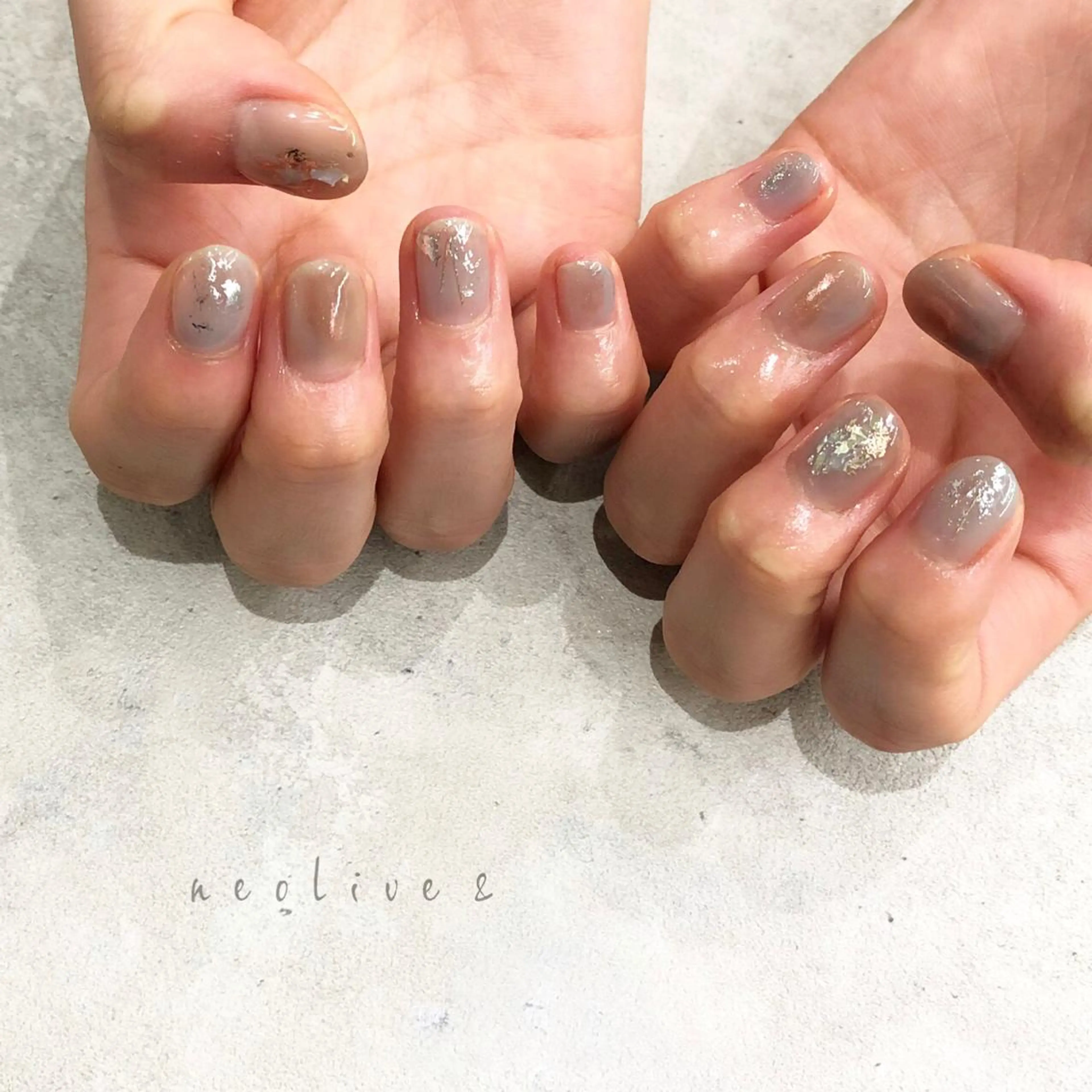 ネイル ハンドネイル Yuriko Omi パラジェル/渋谷のネイルデザイン