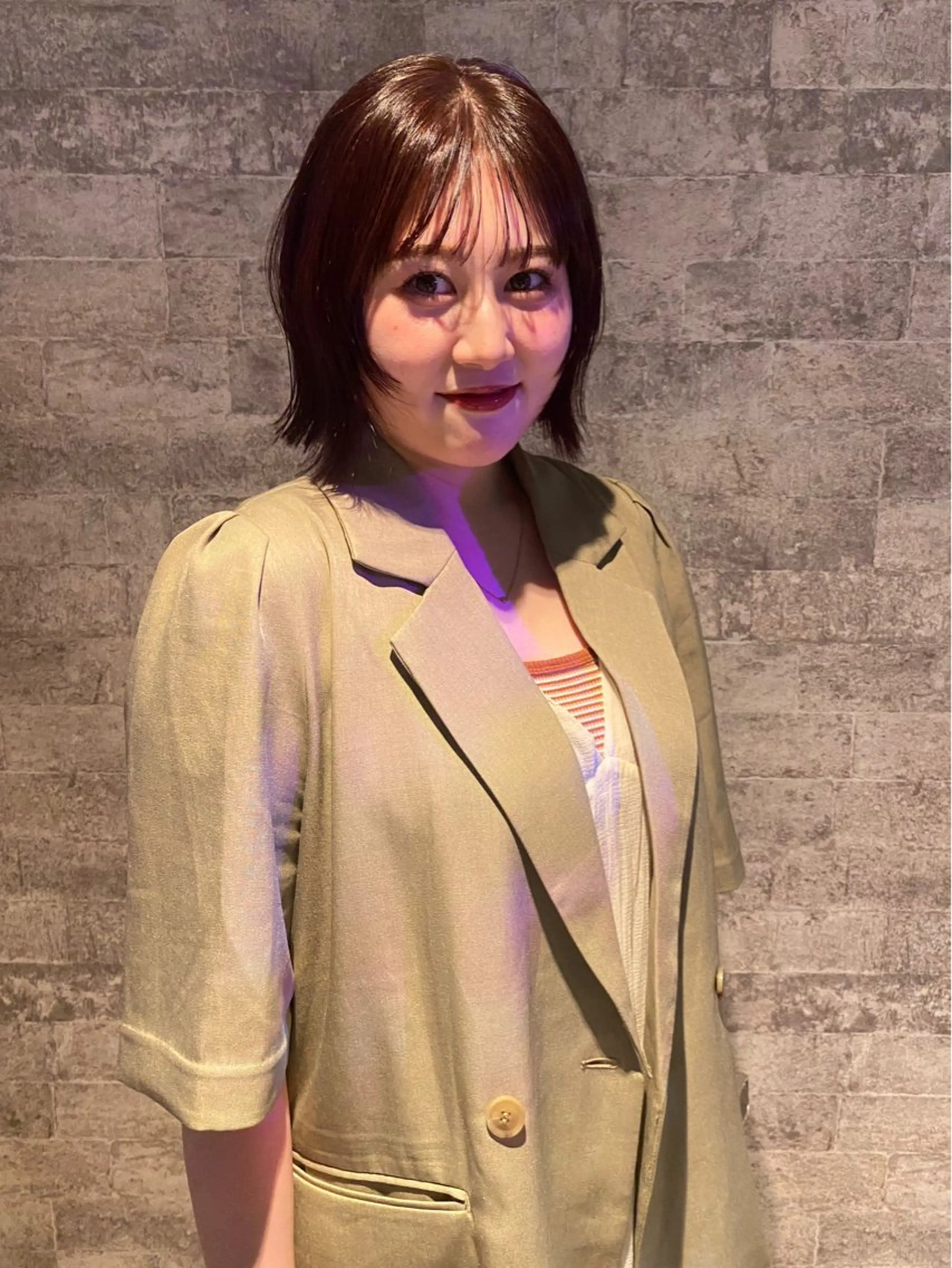 ショート カラー パーマ カット ヘアカラー 縮毛矯正 トリートメント mai / linoah˚✧のヘアスタイル