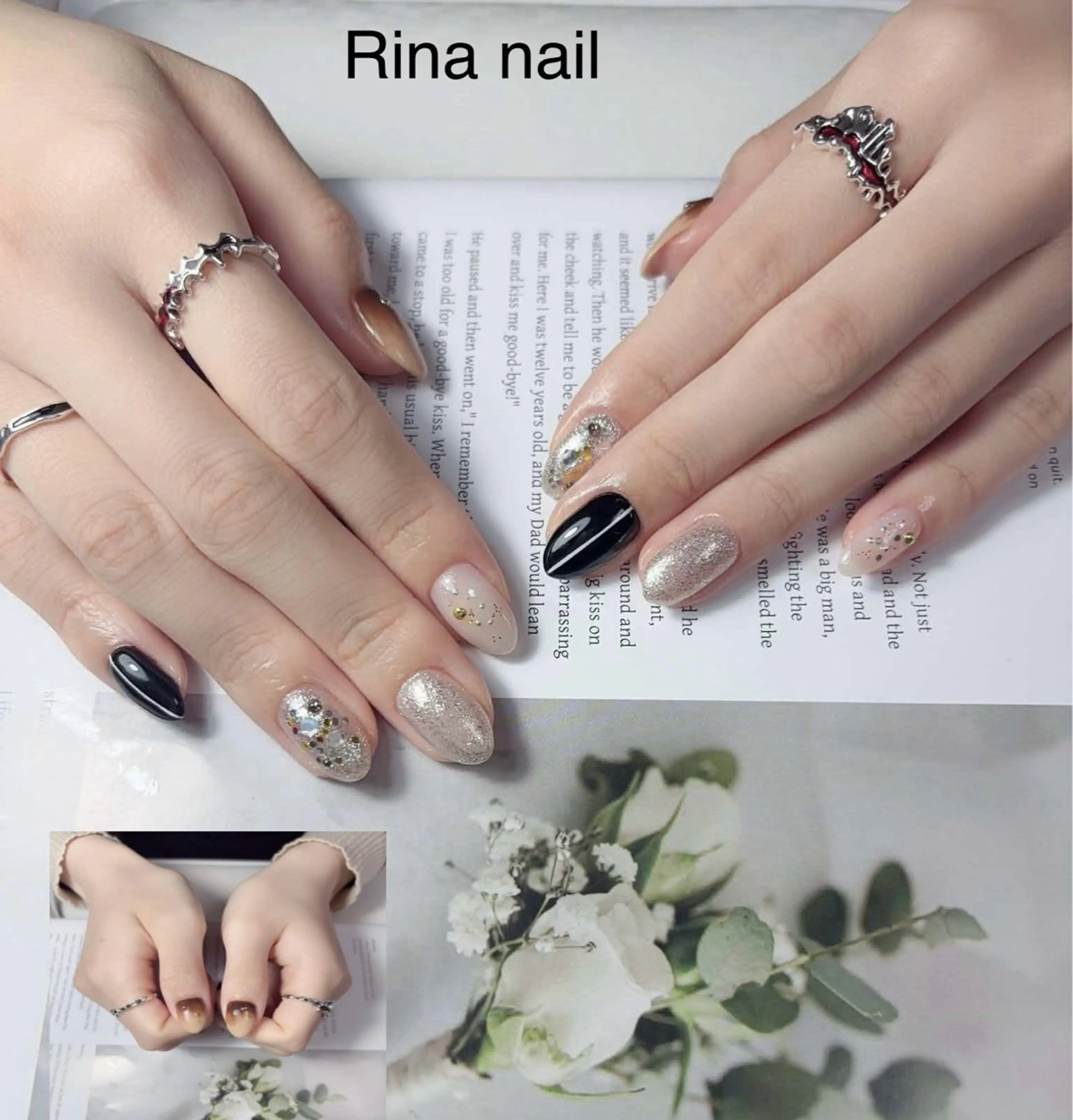 ネイル ハンドネイル リナネイルサロン 松戸八柱所属・リナ ネイルサロンのネイルデザイン