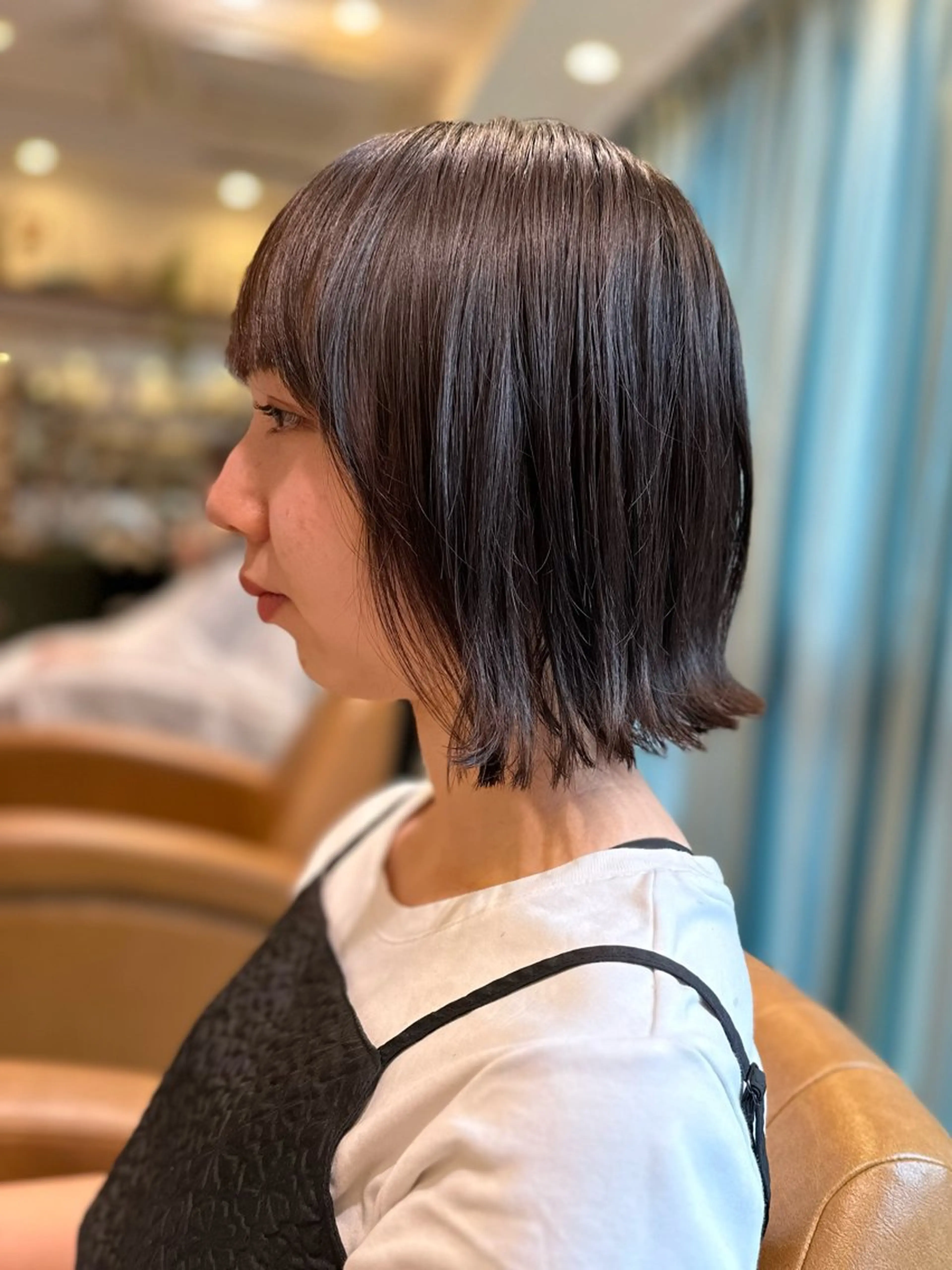 ショート レイヤーカット/艶カ ラー/chihiroのヘアスタイル