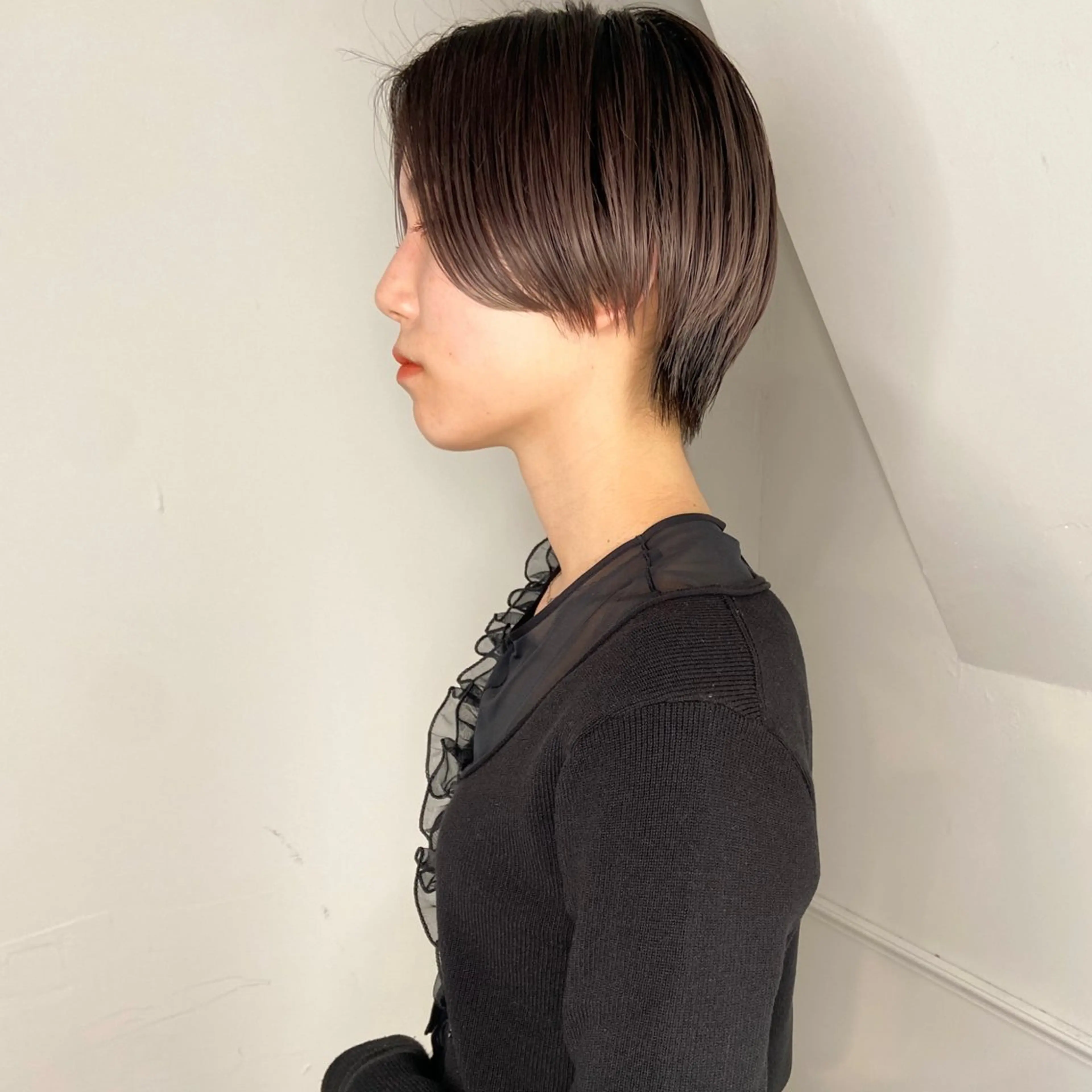 ショート カラー パーマ ヘアアレンジ ハンサムショート 丸みショート 似合わせカット ショートヘア 🌼memoto 東三国店🌼のマツエク・マツパデザイン