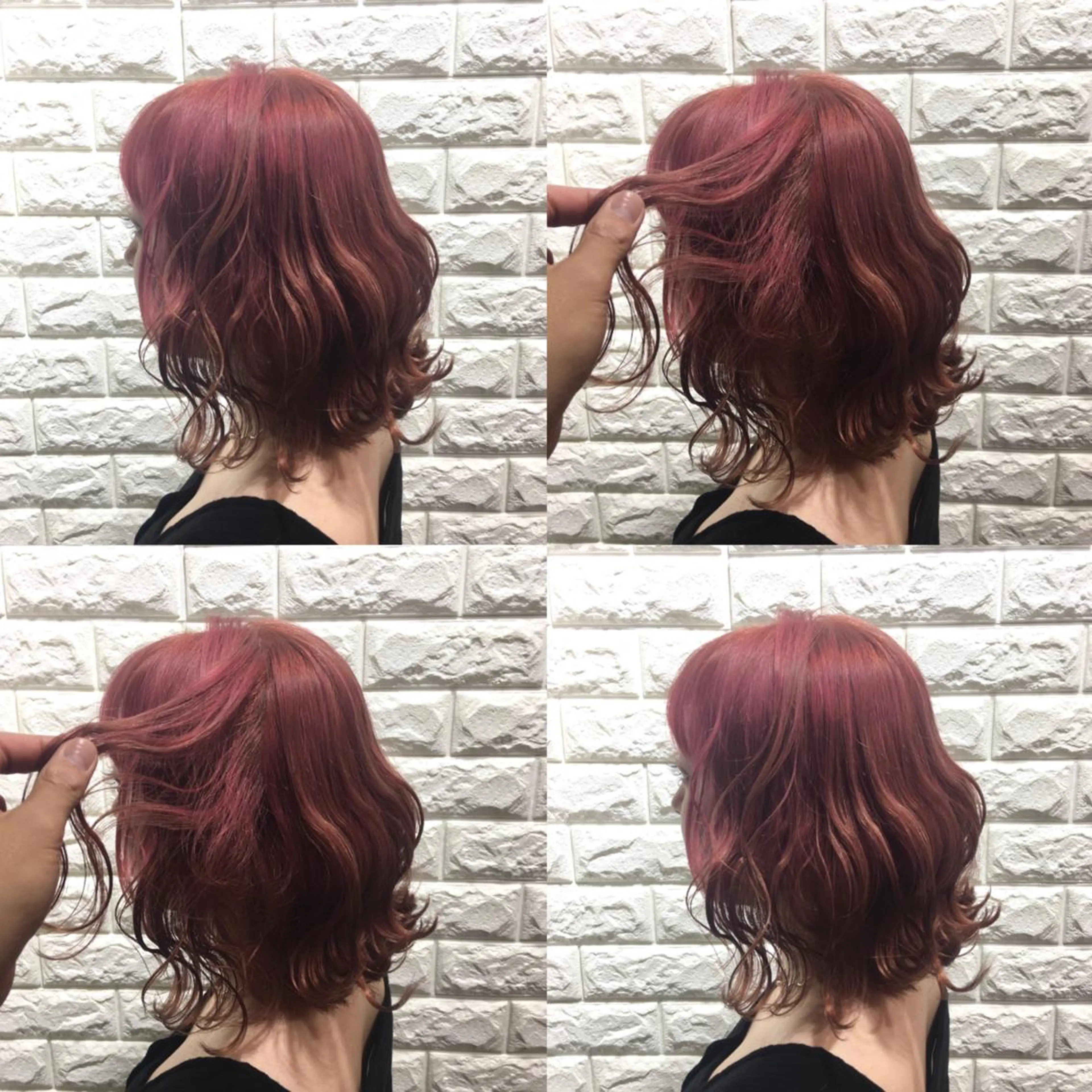 ショート カラー グレージュ ピンクカラー カット ヘアカラー ✨U-topia渡邉 大樹【公認資格有】✨のヘアスタイル