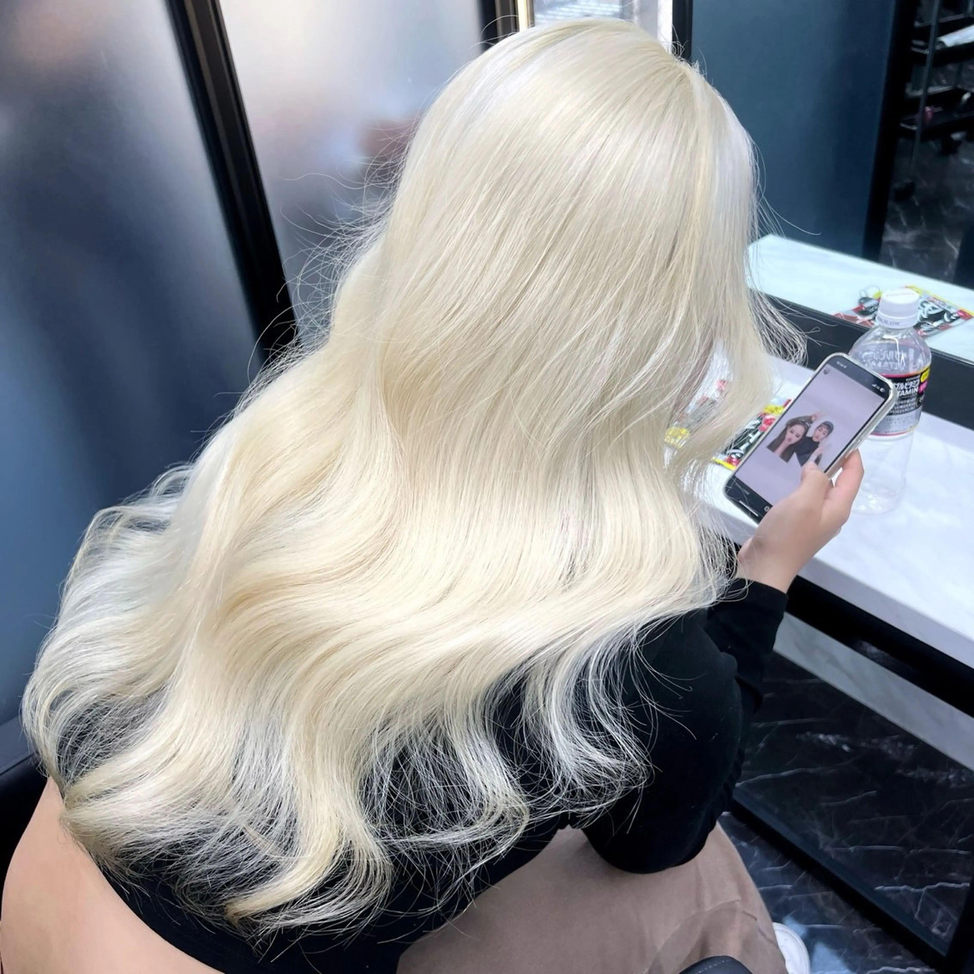 ロング カラー ヘアカラー トリートメント 梅田/韓国ヘア/ エクステ🤖ヒナのヘアスタイル