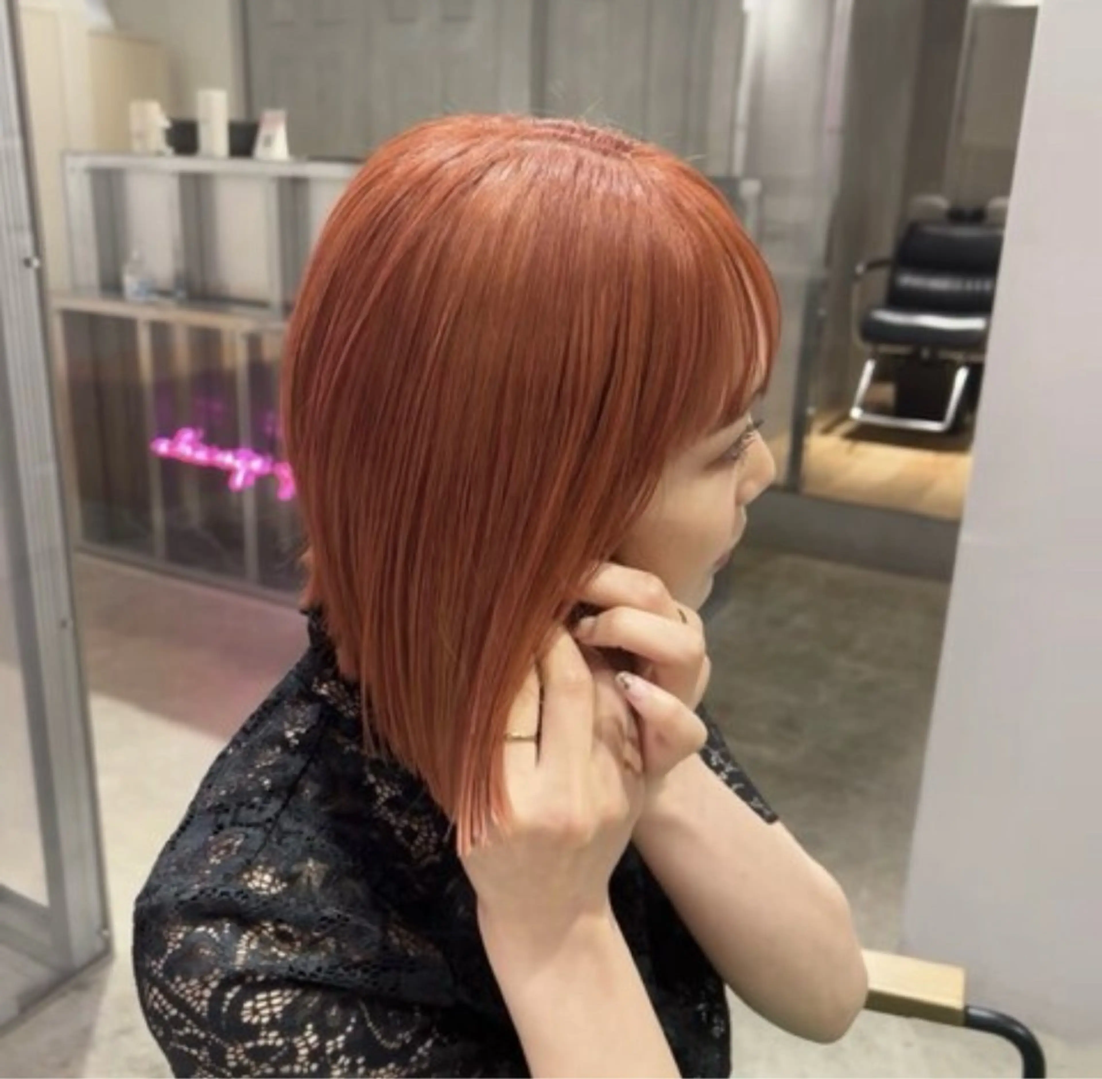 カラー トミオカ ノアのヘアスタイル