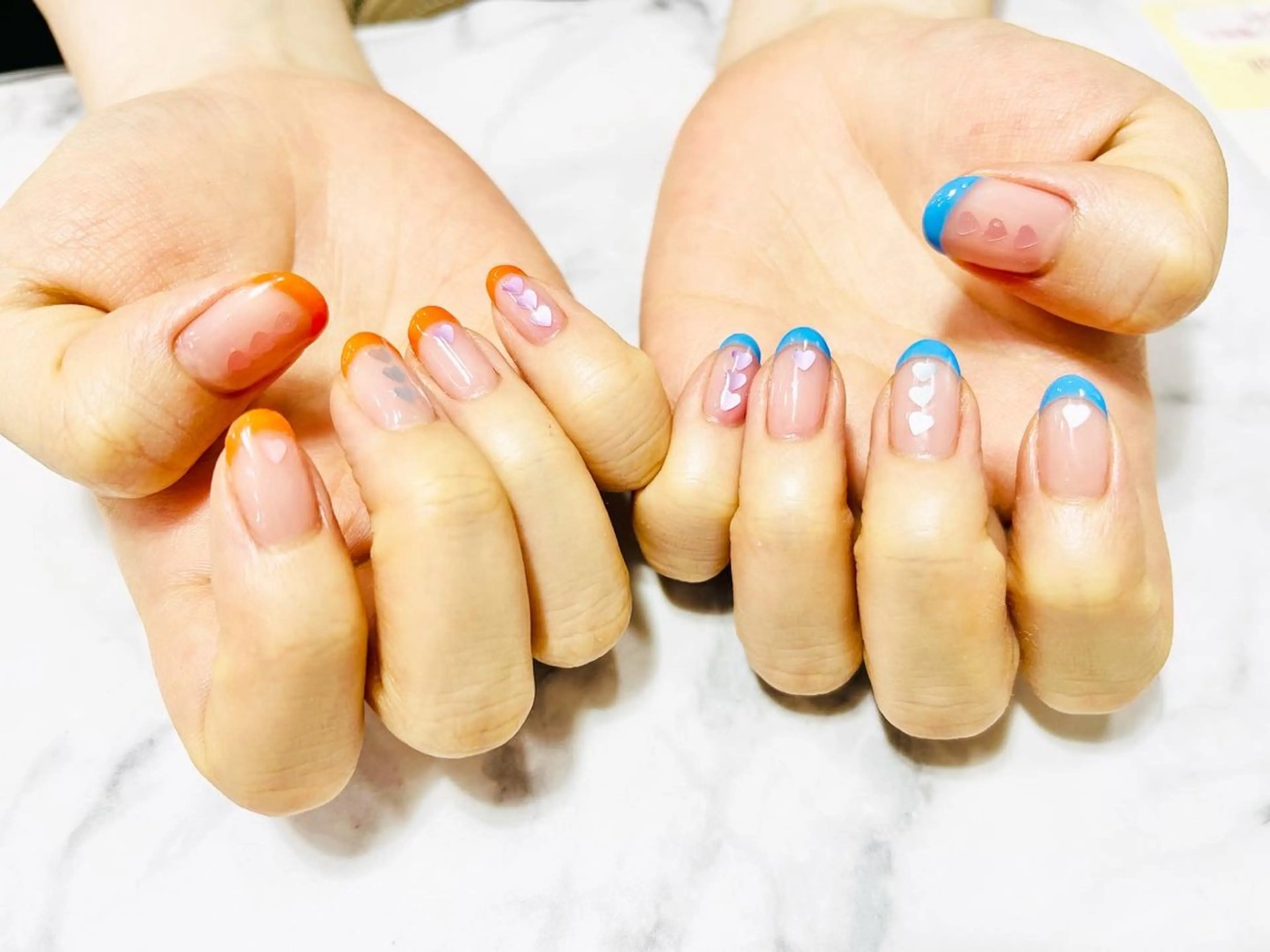 ネイル フレンチネイル nail riyuのネイルデザイン