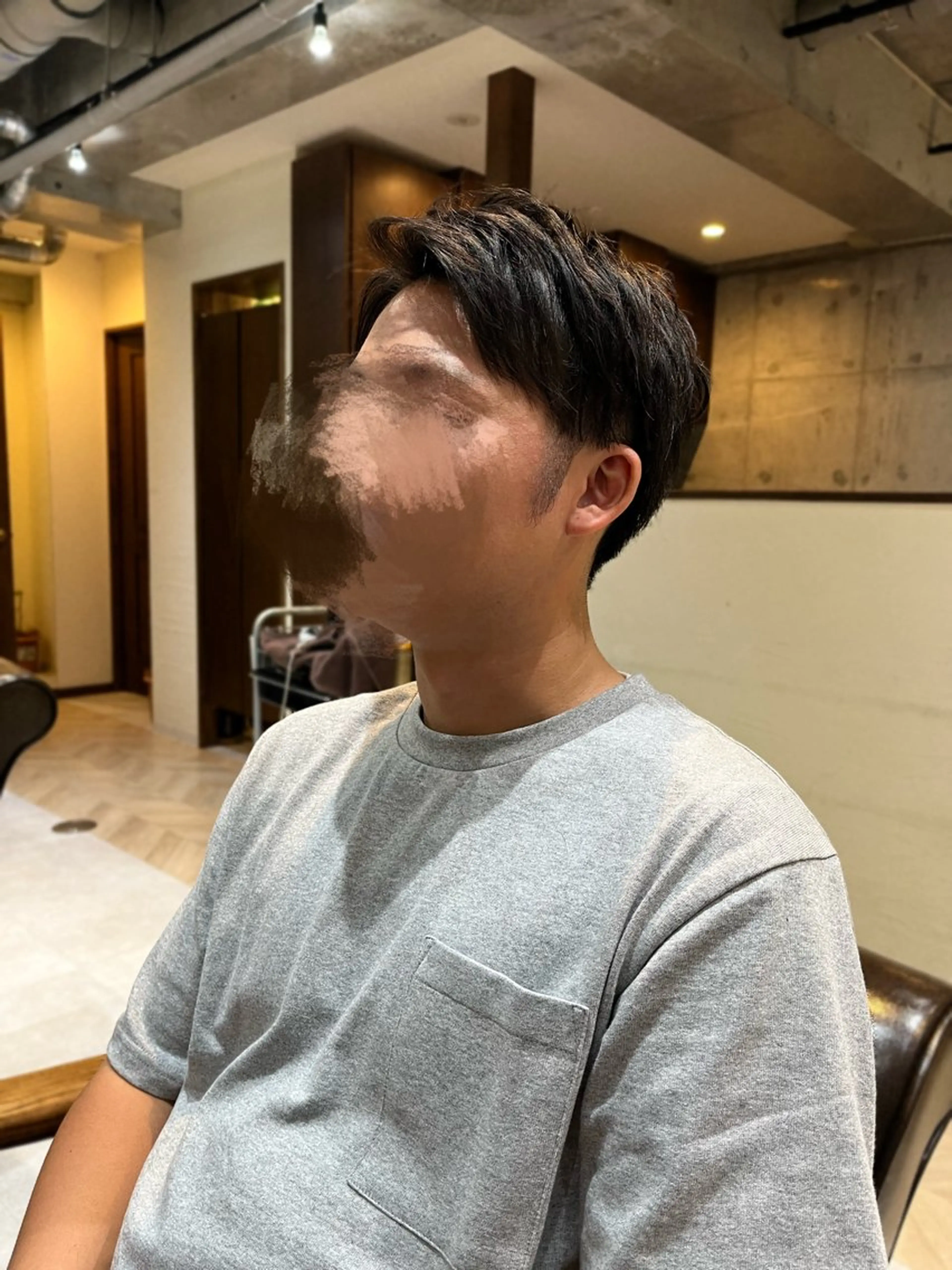 ショート メンズ ツーブロック 刈り上げ mizo /ケアカラー/登戸のヘアスタイル