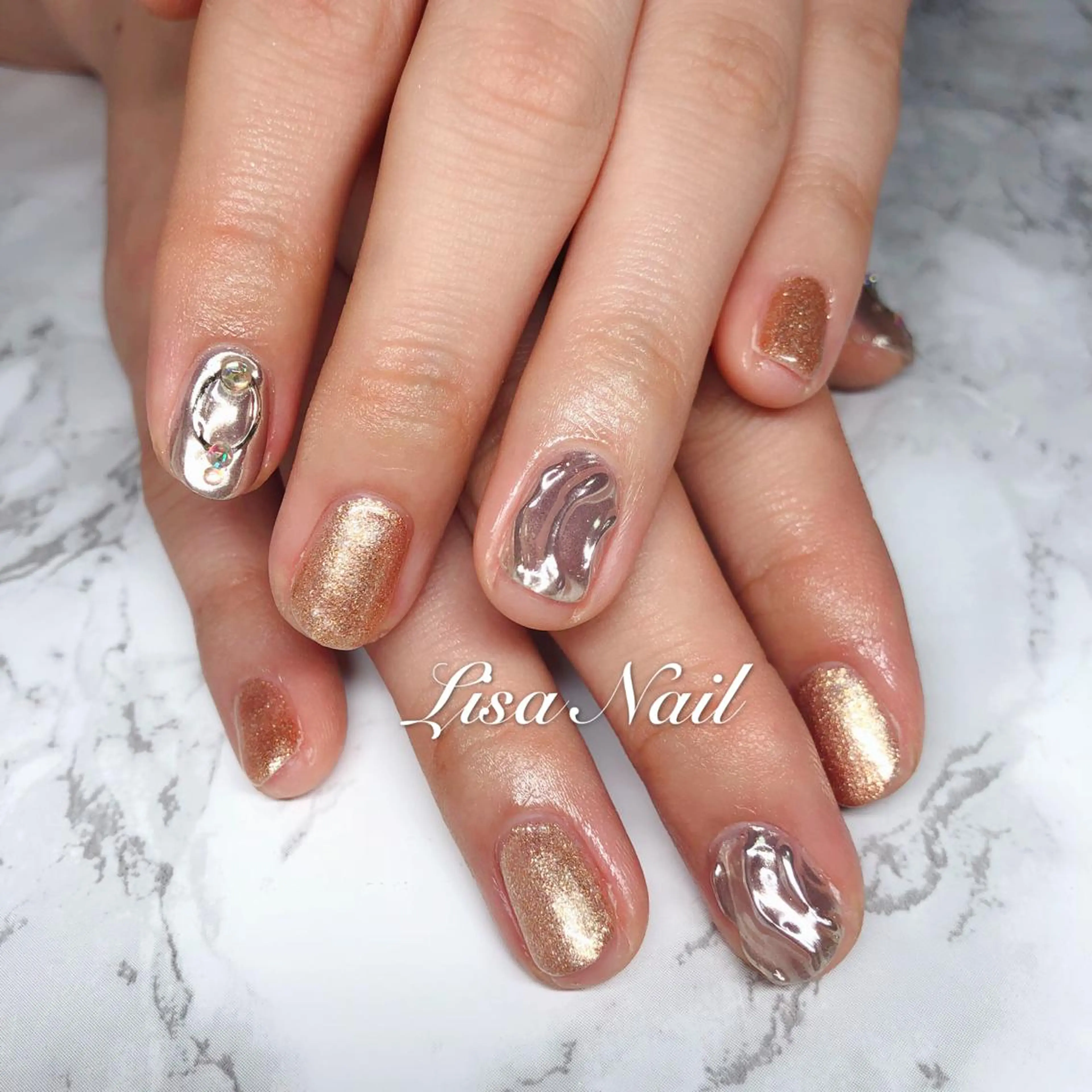 ネイル 🎀 RI🎀のネイルデザイン