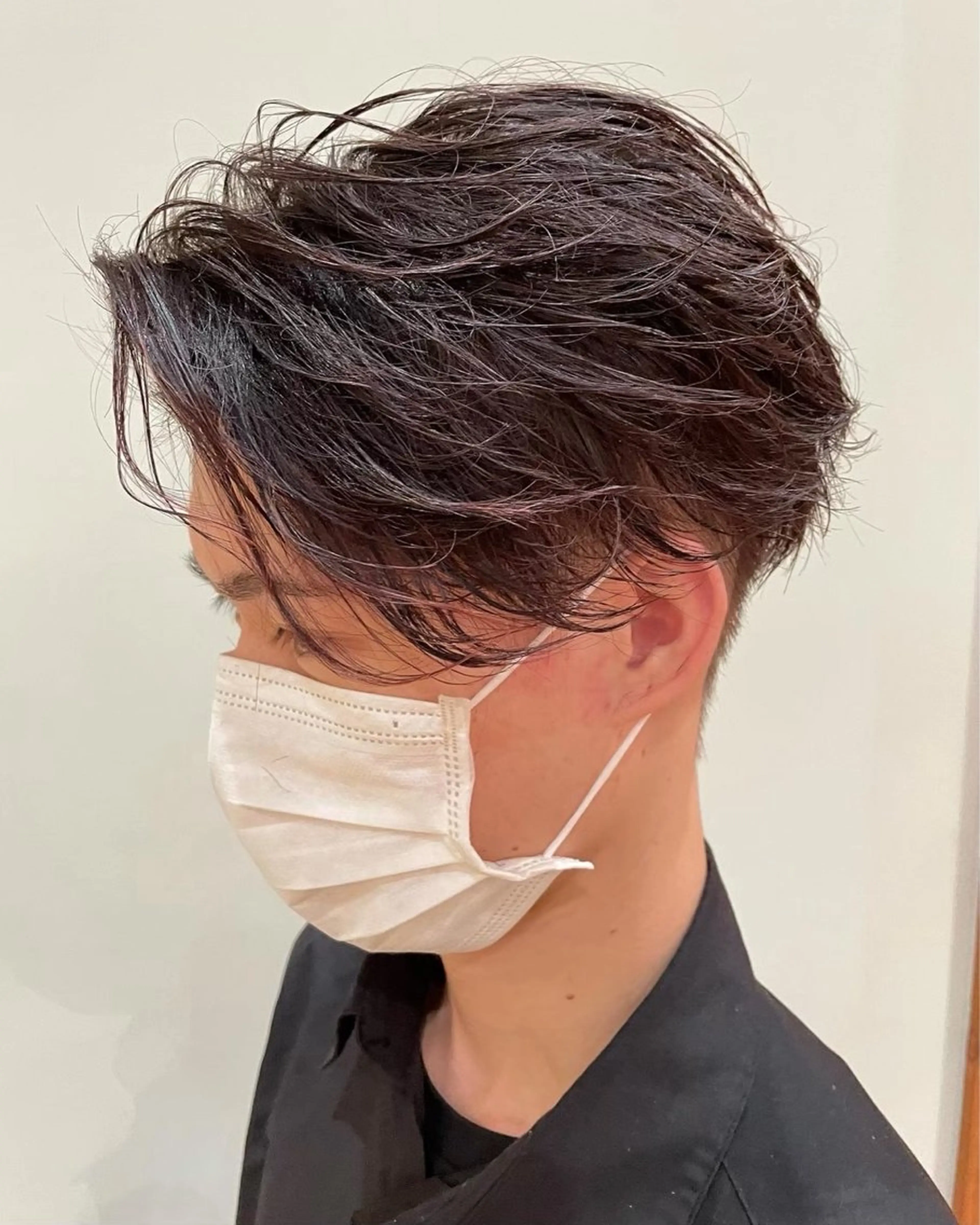 パーマ メンズ 服部 聡洋のヘアスタイル