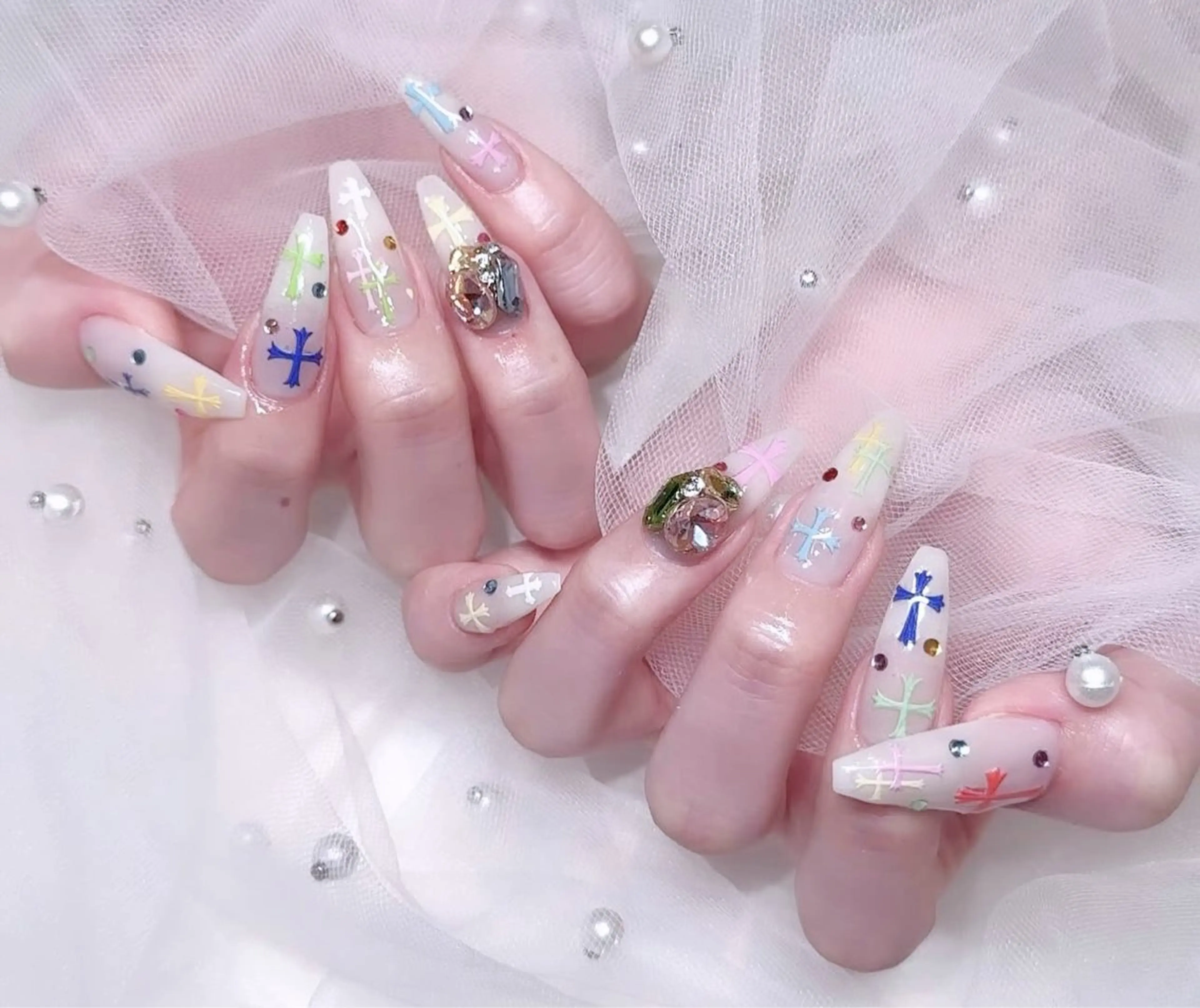 ネイル ハンドネイル ╹◡╹Mimoミモ ネイルサロンのネイルデザイン