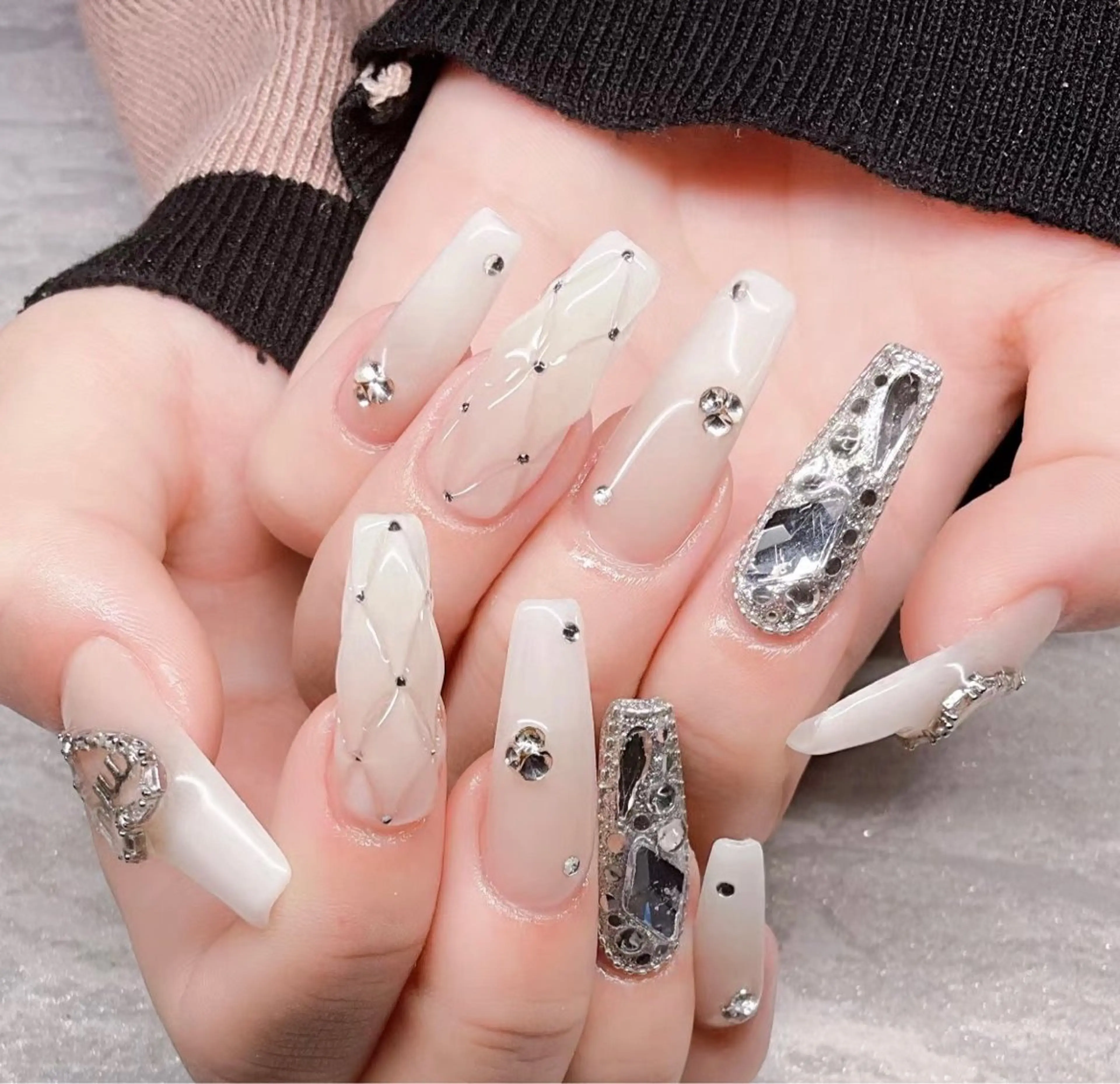 【HAND折れにくさ&モチ◎】ワンホン持ち込みデザインコースの写真