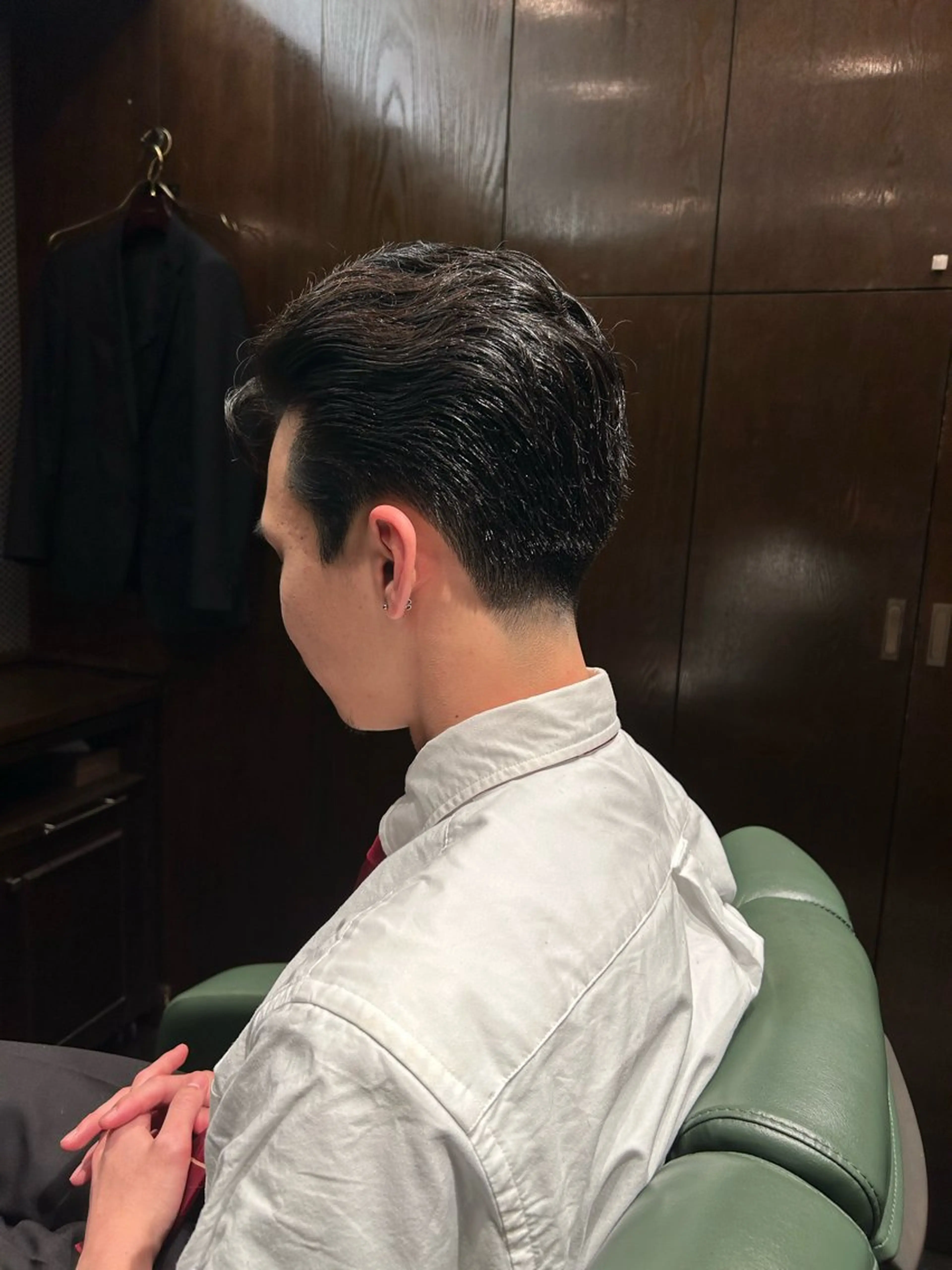 ミディアム メンズ マスダ コウのヘアスタイル