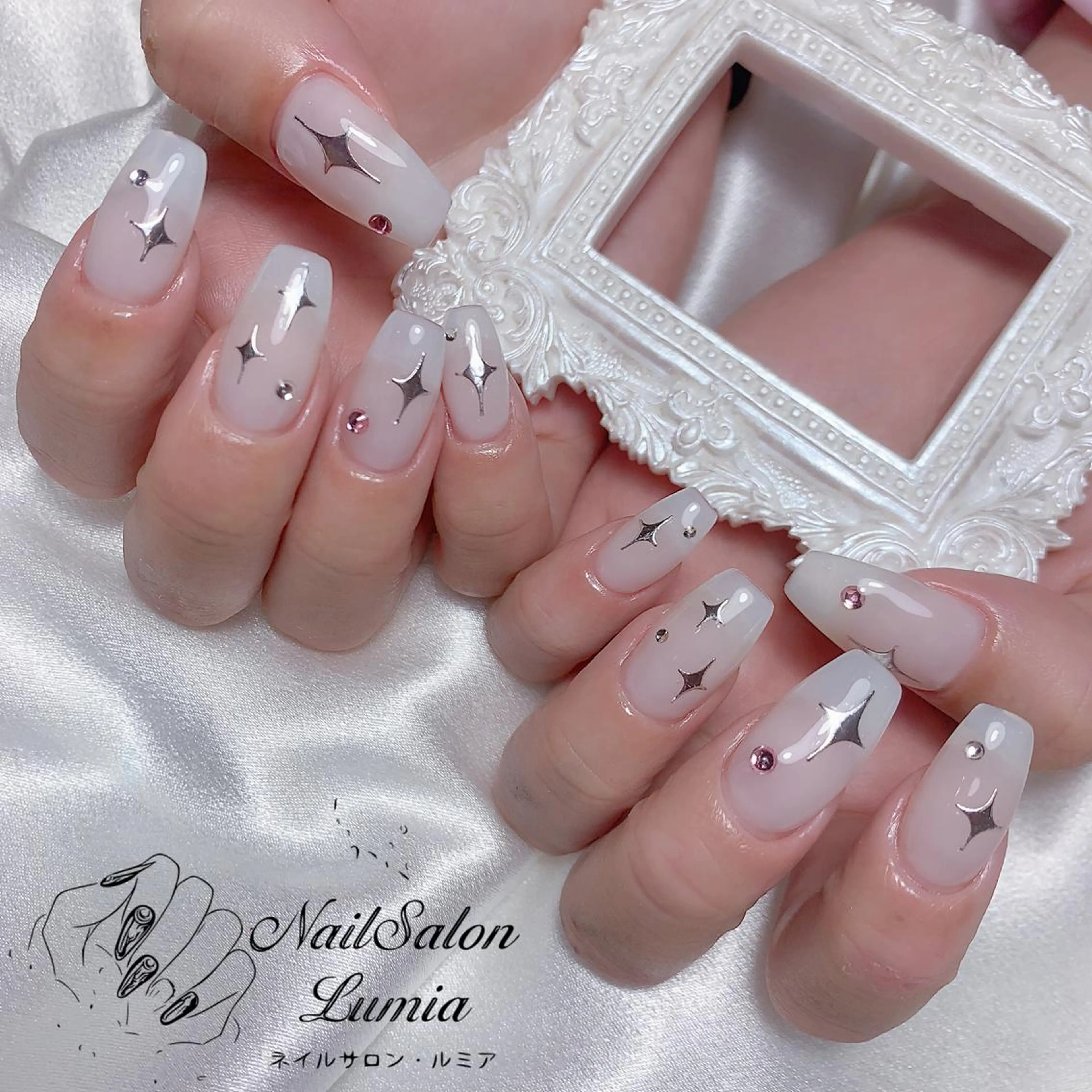 ネイル ハンドネイル ネイルサロン ルミア Lumia 店長のネイルデザイン